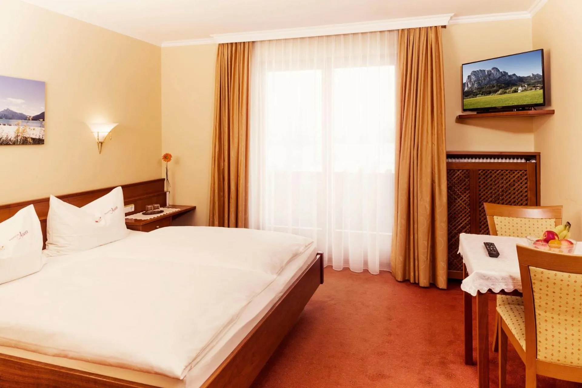 Bedroom, Bed in Pension Anna