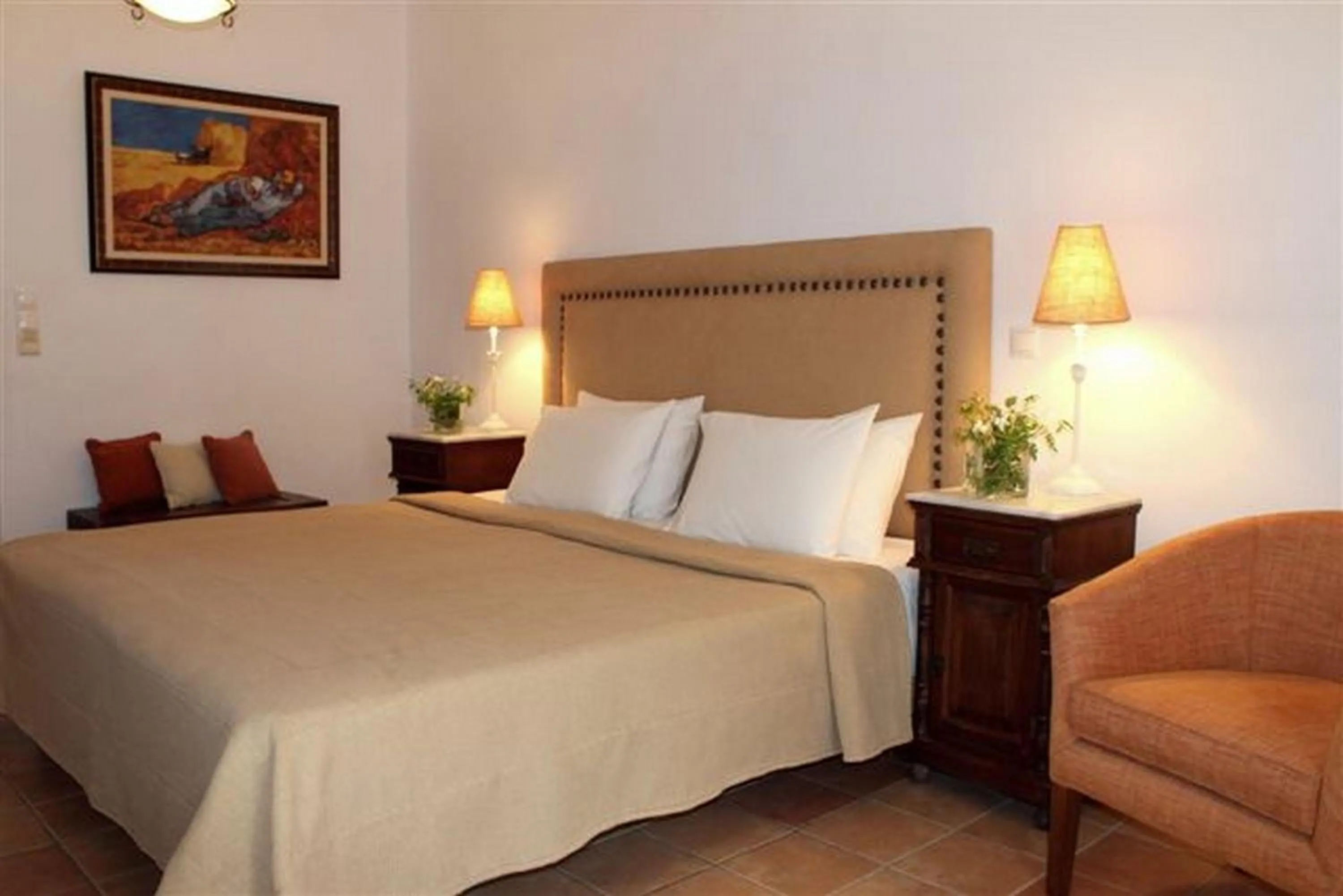 Bedroom, Bed in Kastro Maini