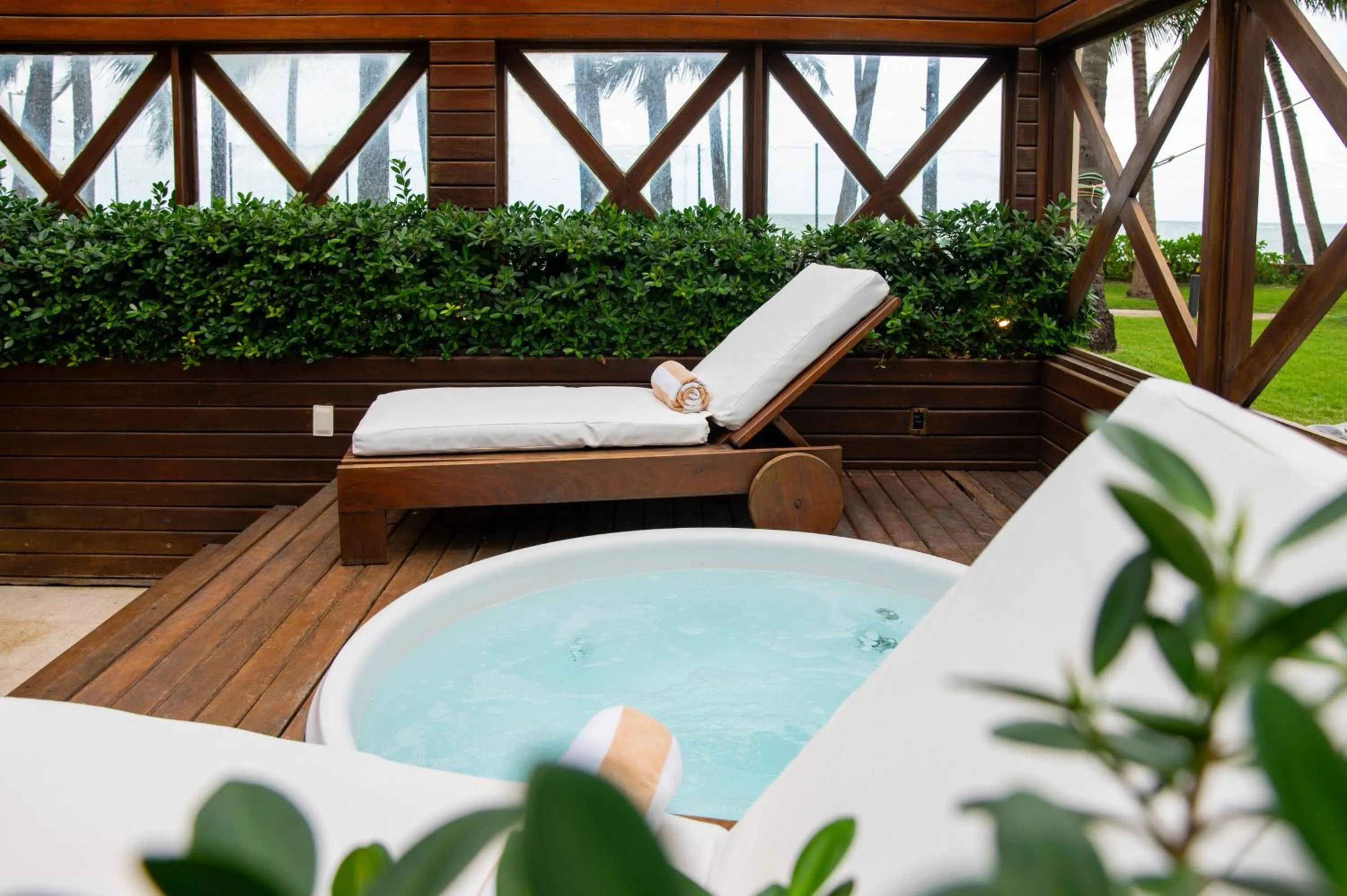 Spa and wellness centre/facilities in Jatiúca Suites Resort by Slaviero Hotéis