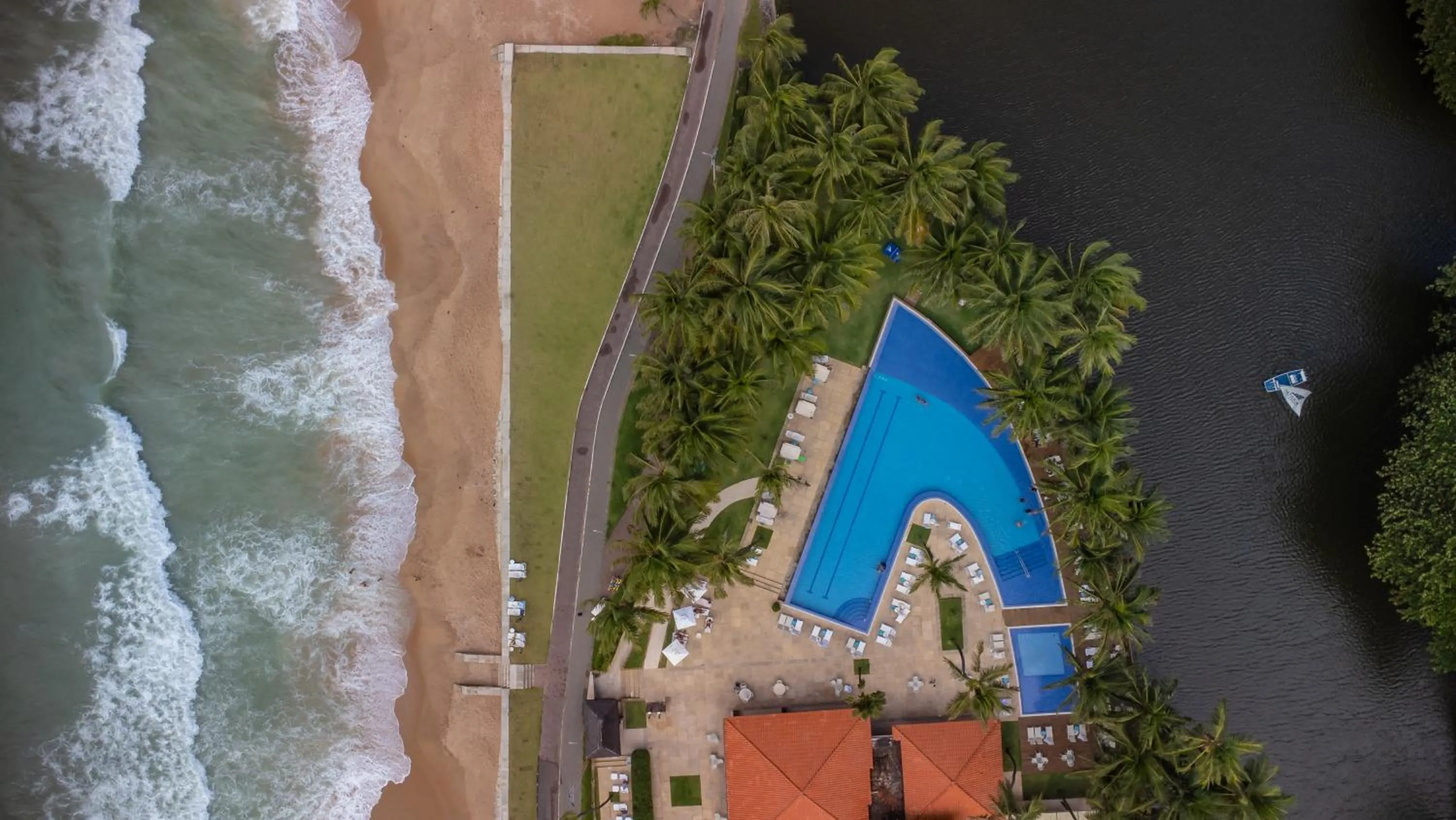 Bird's eye view in Jatiúca Suites Resort by Slaviero Hotéis