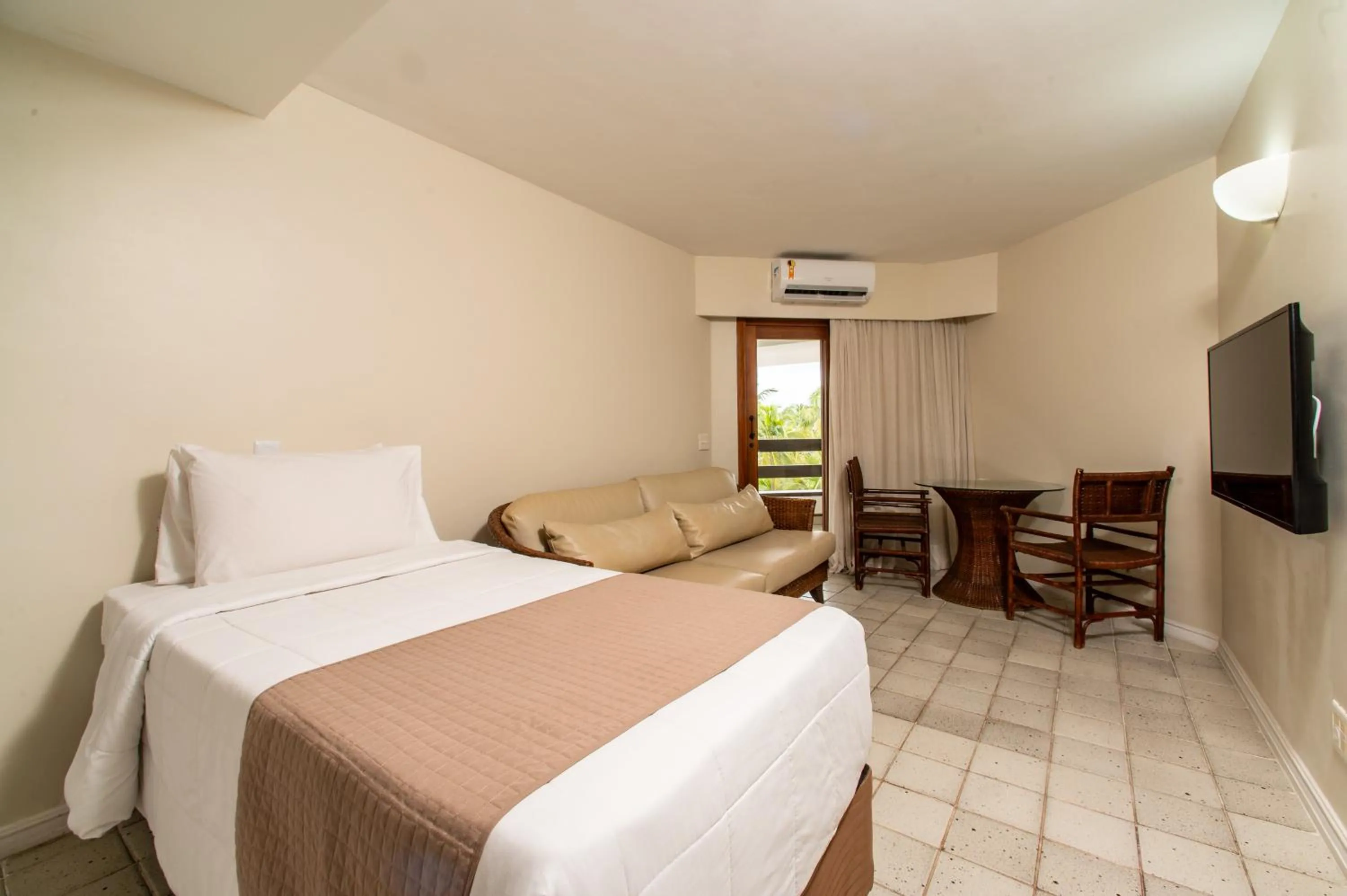 Bed in Jatiúca Suites Resort by Slaviero Hotéis