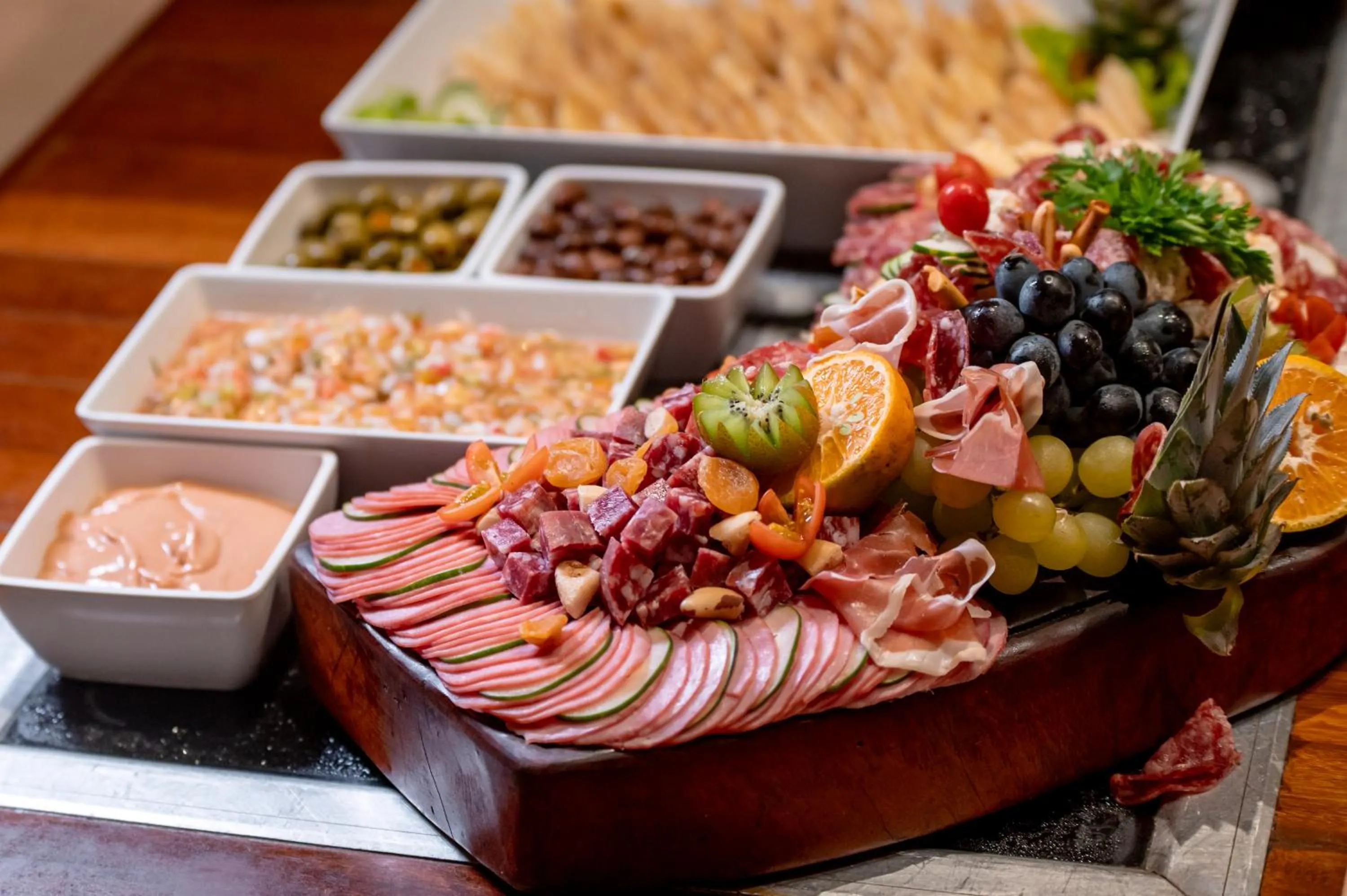 Restaurant/places to eat in Jatiúca Suites Resort by Slaviero Hotéis