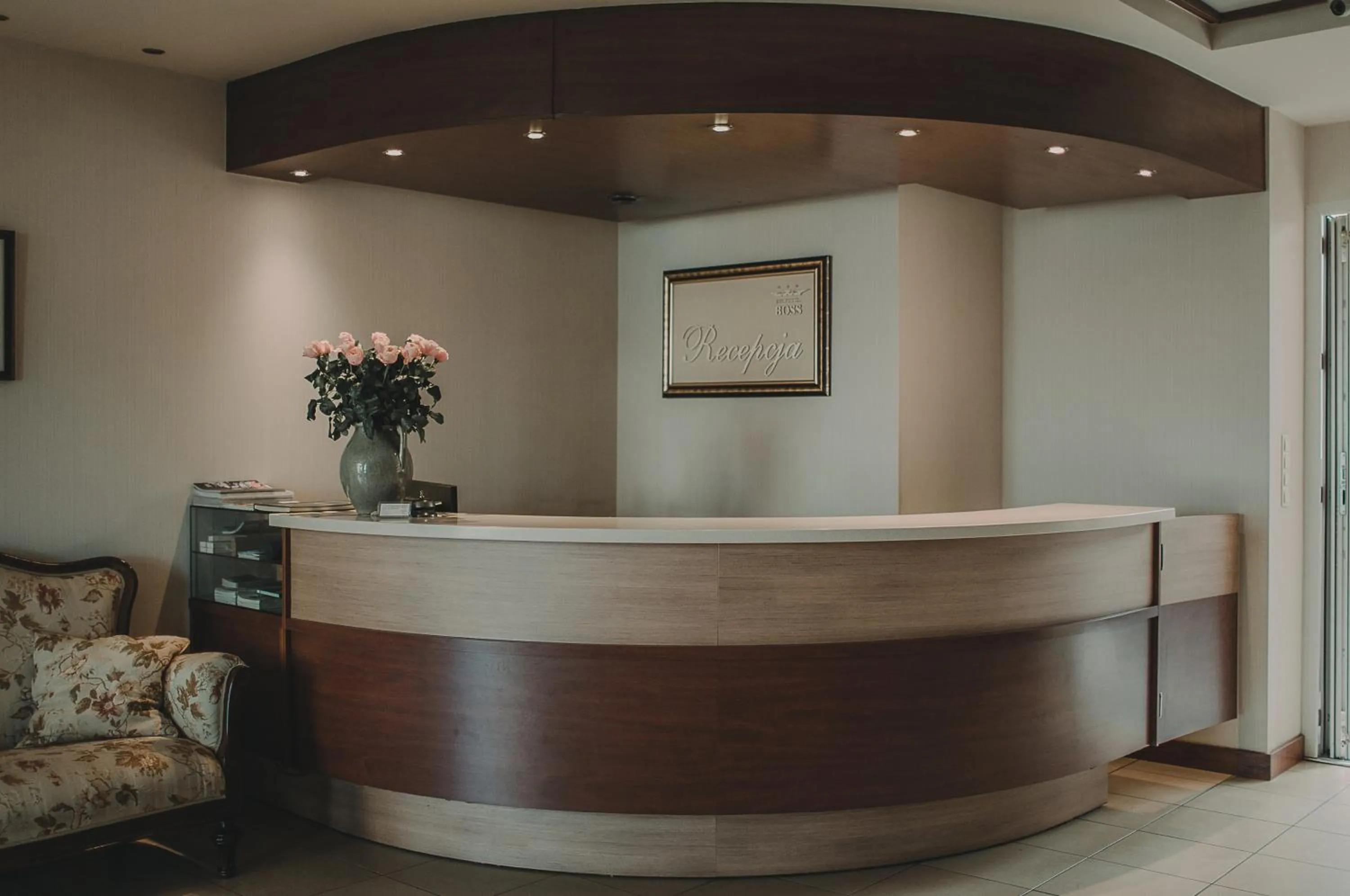 Staff in Hotel Restaurant Boss