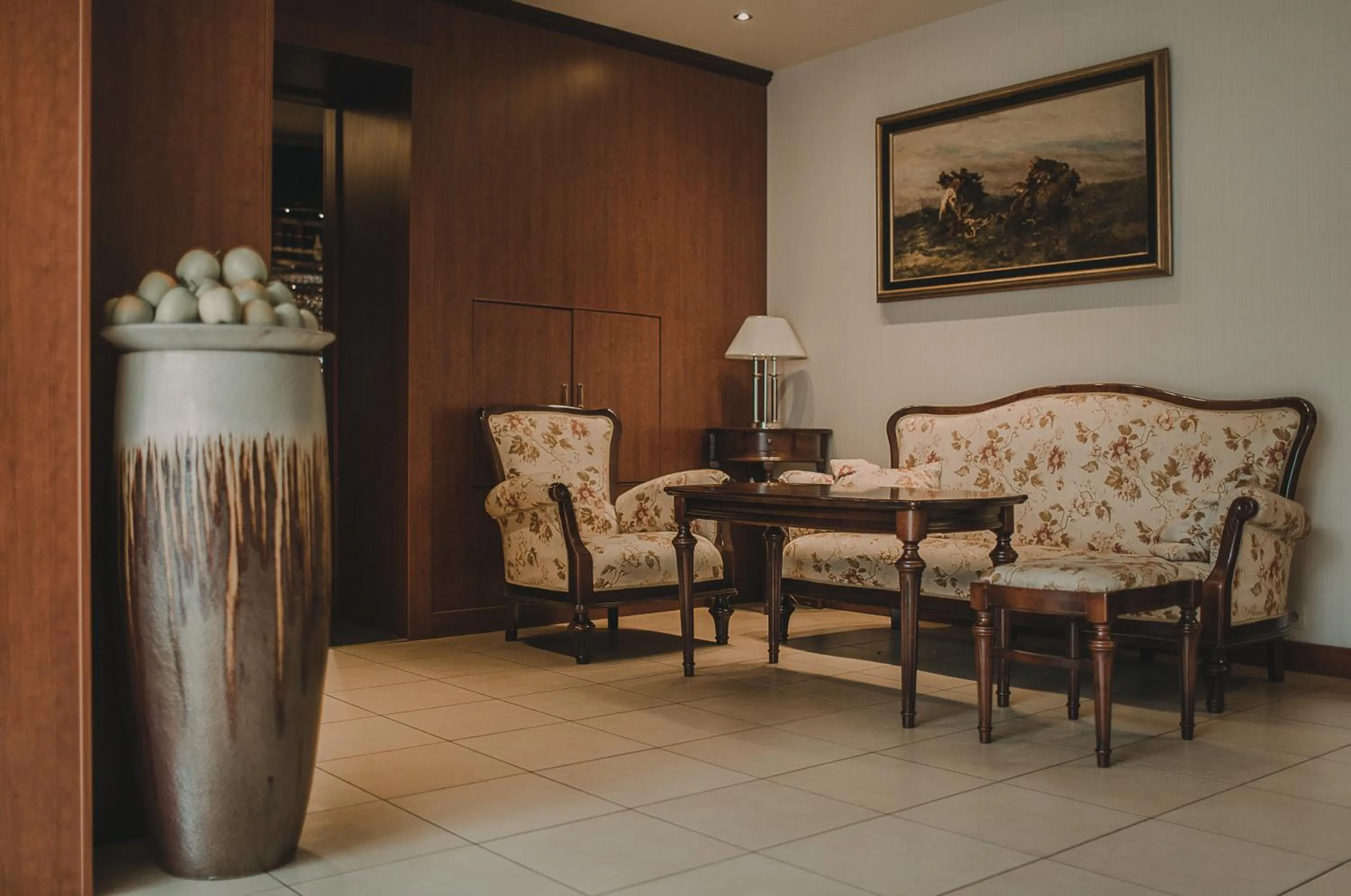 Lobby or reception in Hotel Restaurant Boss