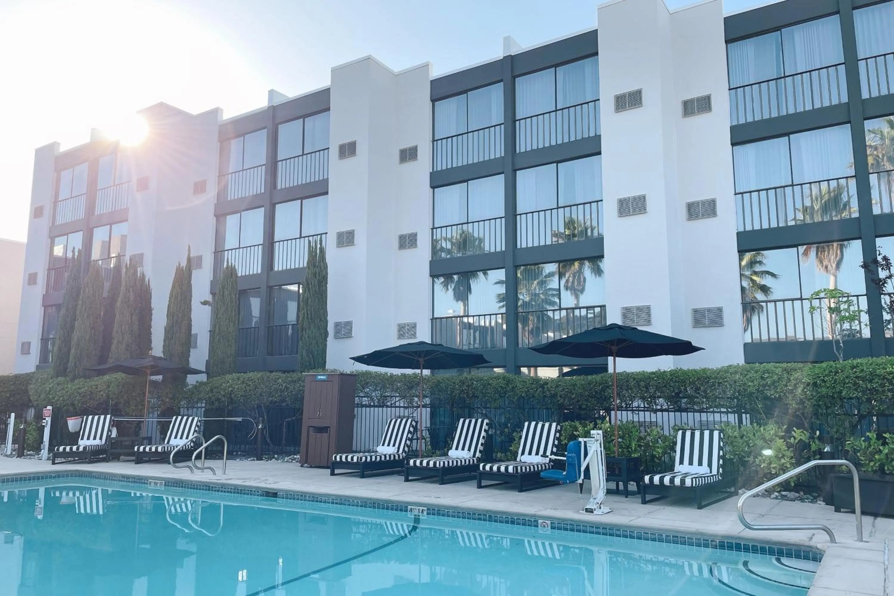 Swimming pool in Four Points by Sheraton San Rafael Marin County
