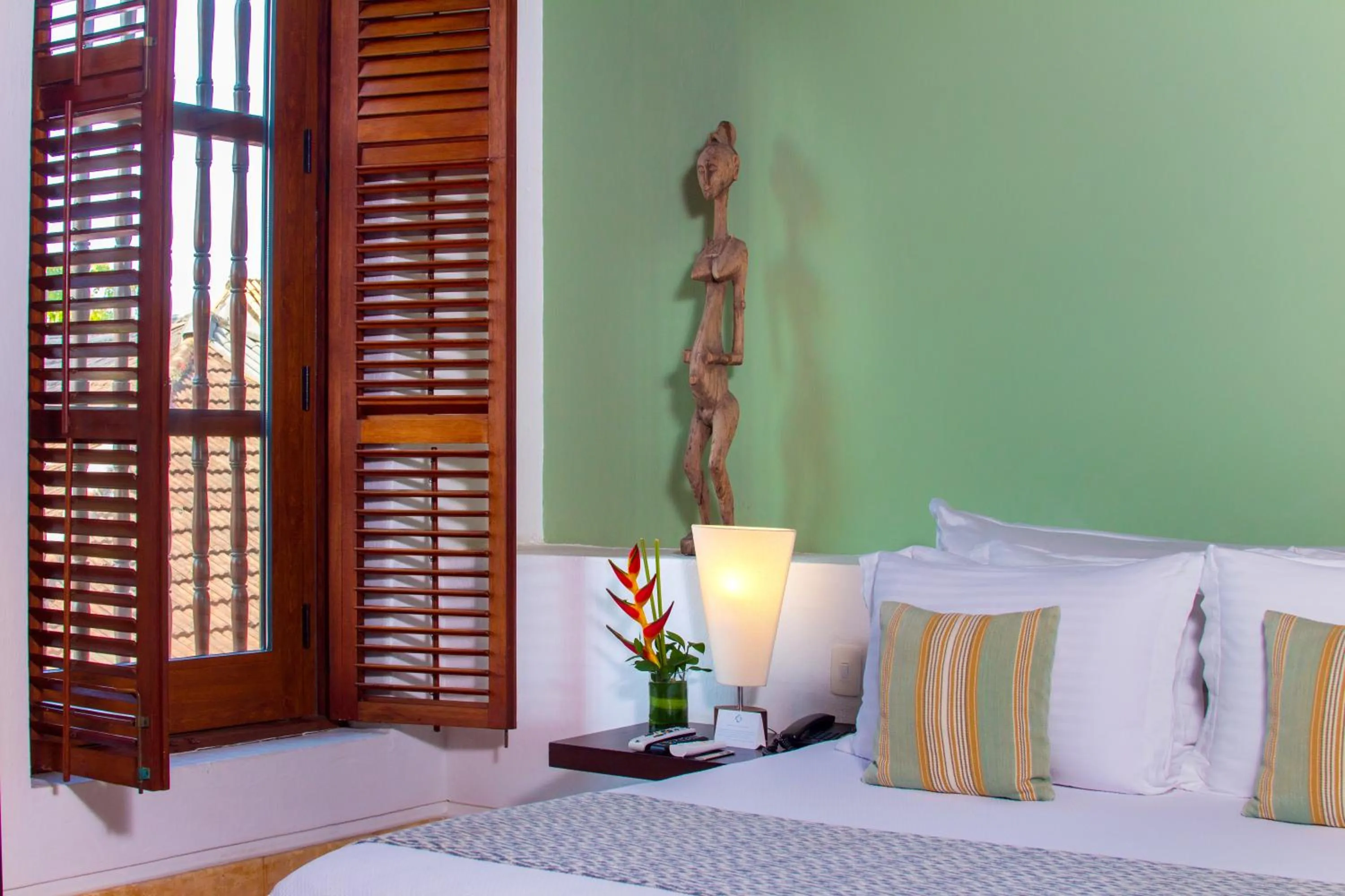 Bed in Hotel Quadrifolio