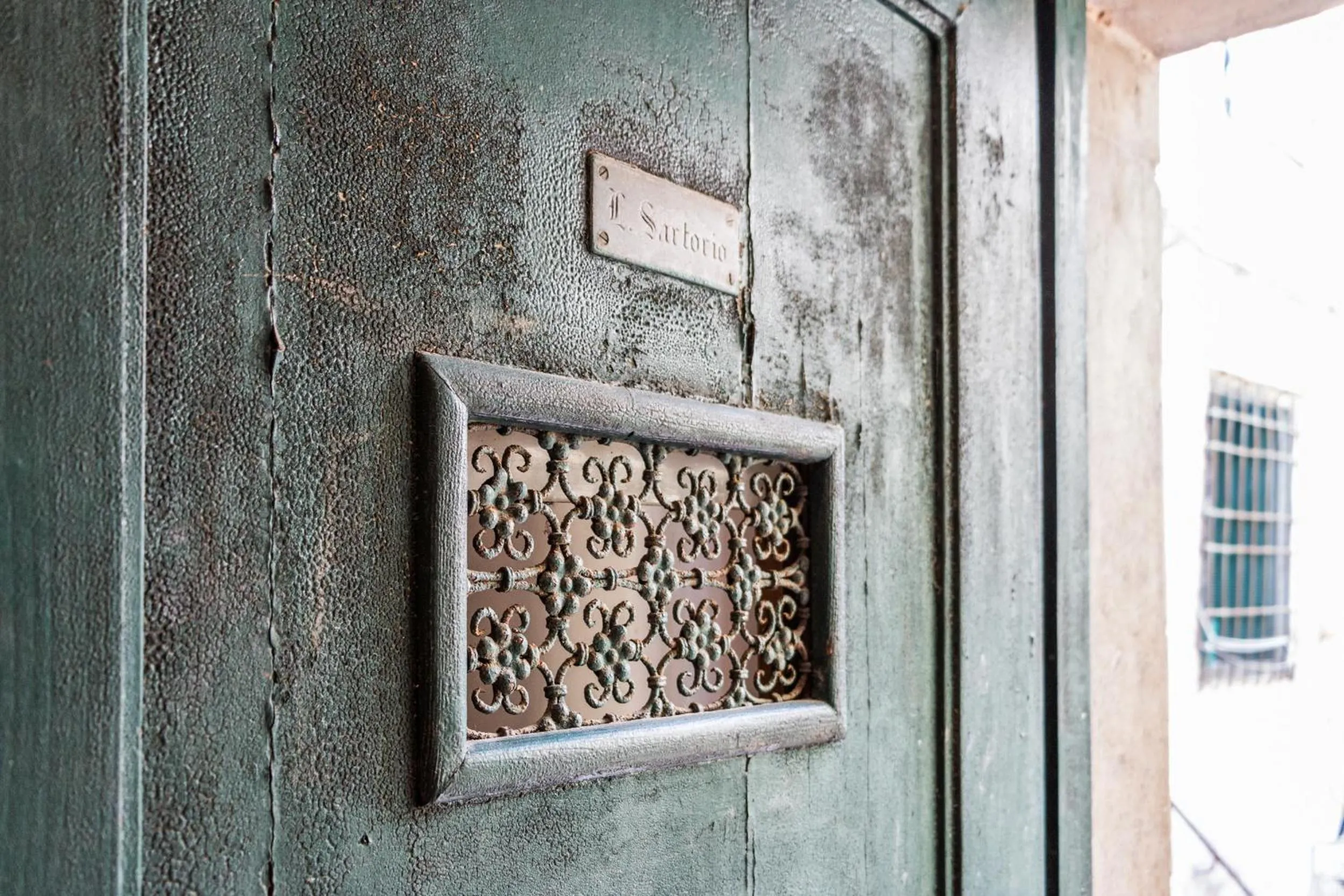 Decorative detail in CASA DELL'ARTISTA
