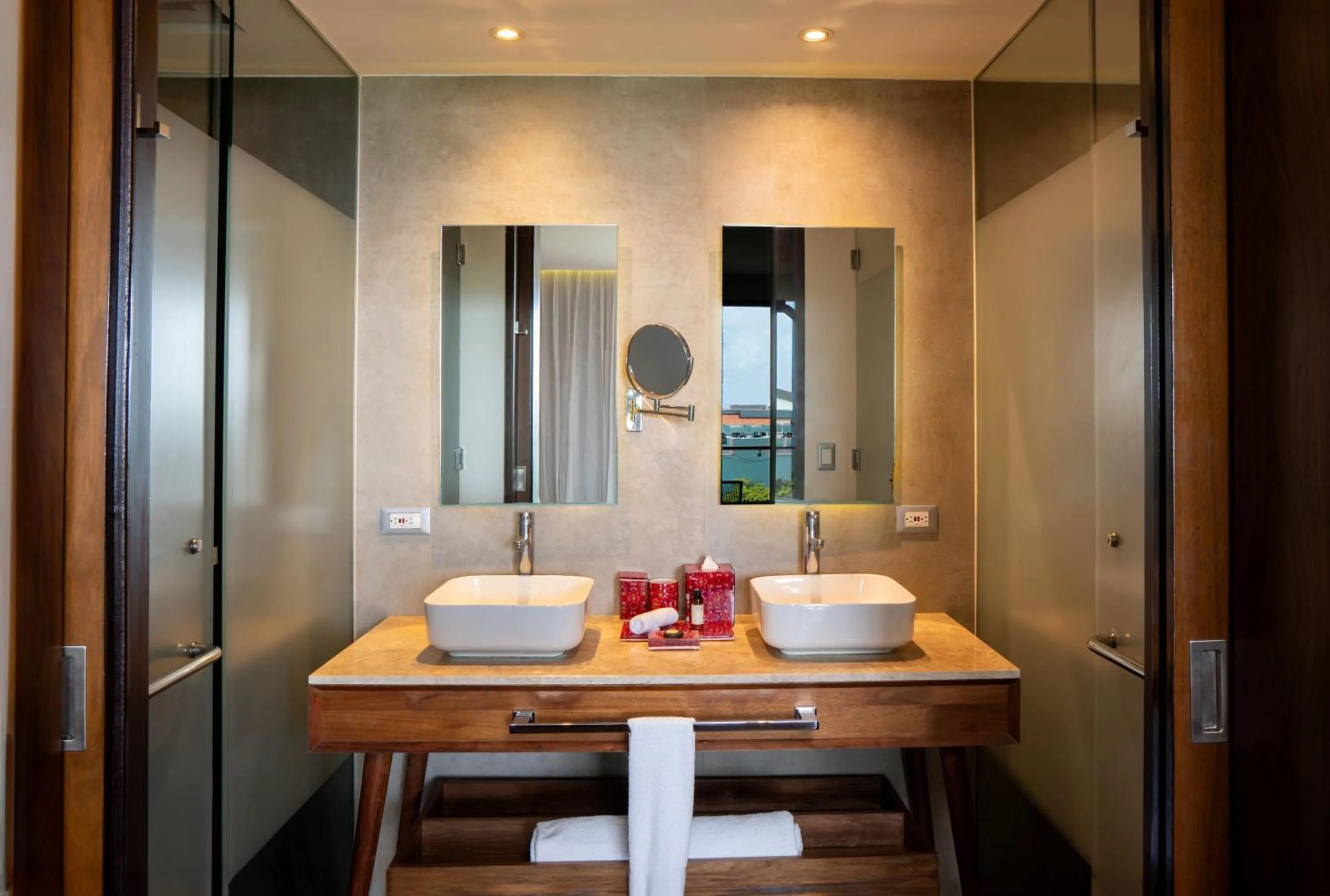 Bathroom in The Fives Downtown Hotel & Residences, Curio Collection by Hilton