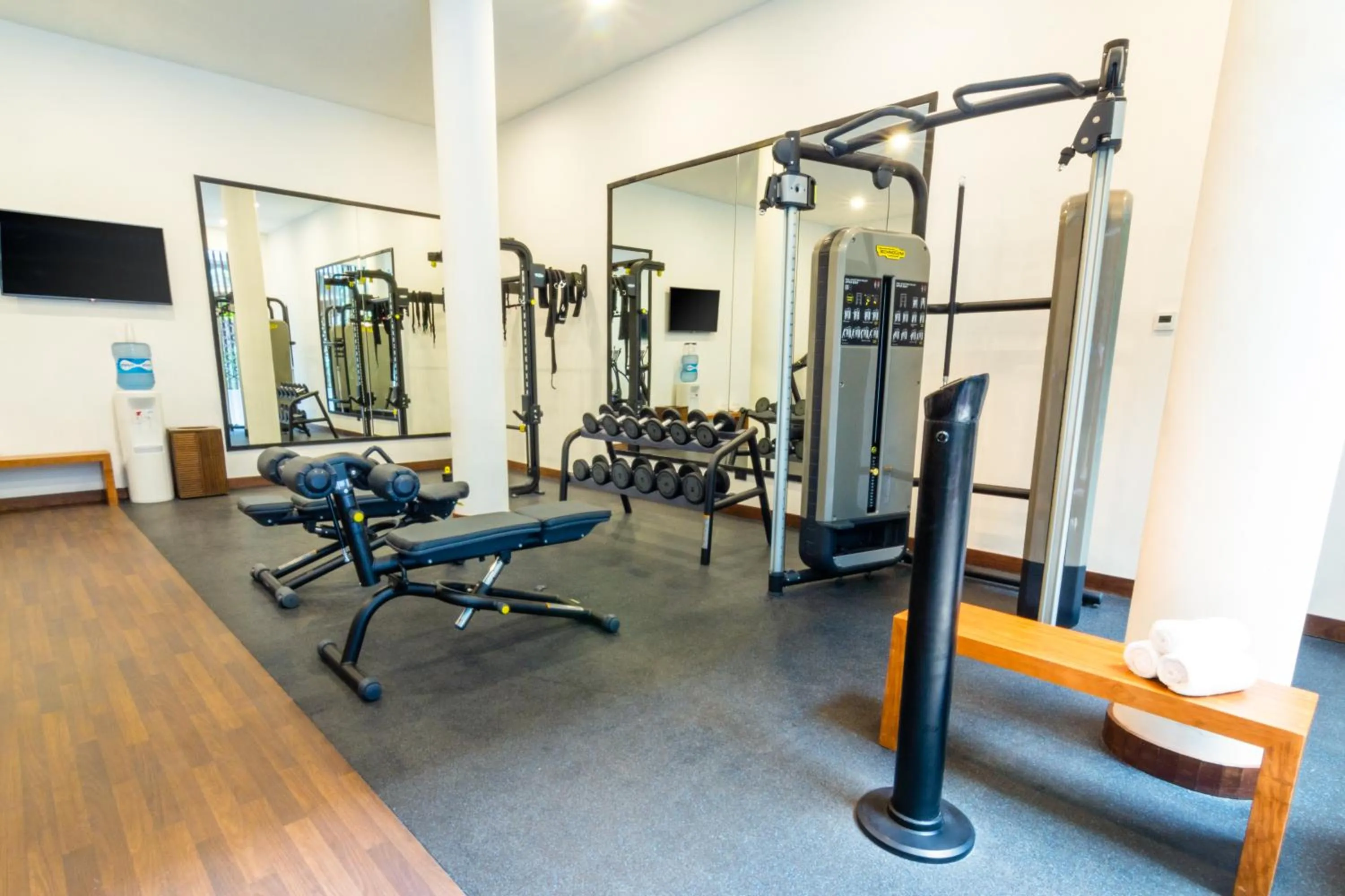 Fitness centre/facilities in The Fives Downtown Hotel & Residences, Curio Collection by Hilton