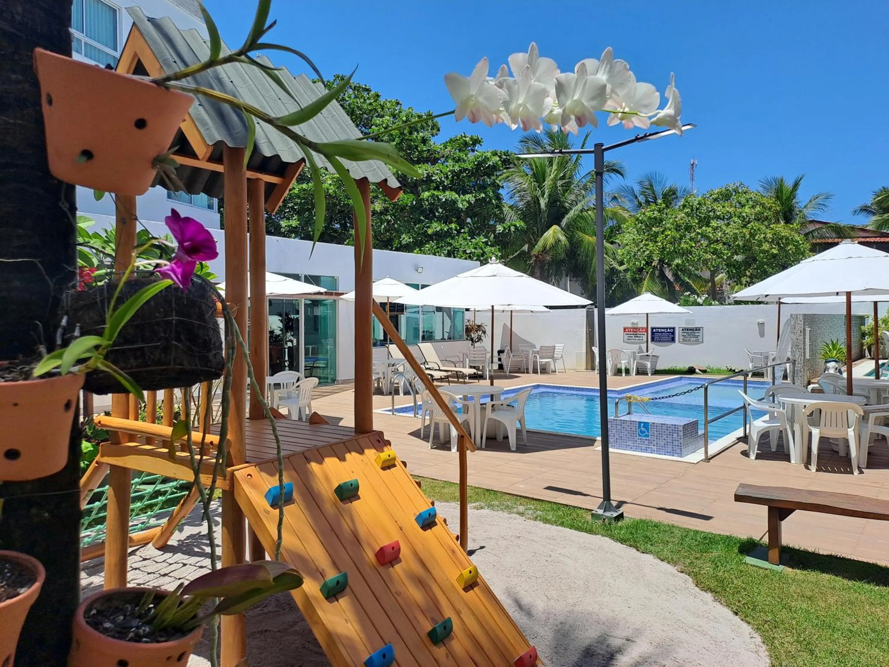 Children play ground in Hotel Vivenda dos Corais