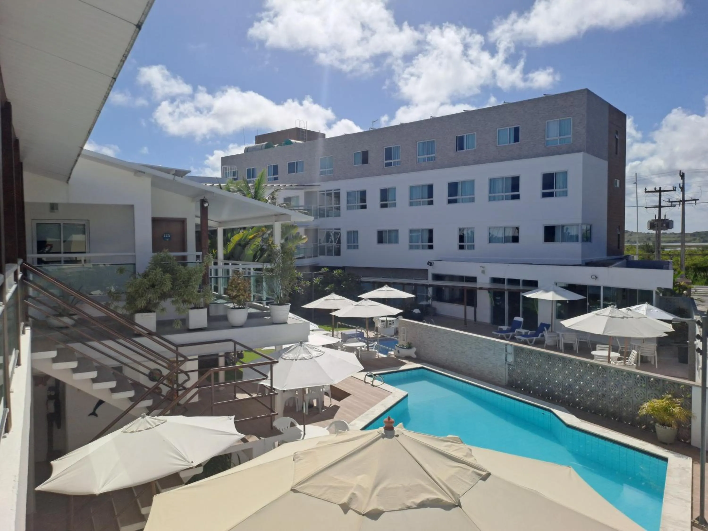 Property building in Hotel Vivenda dos Corais