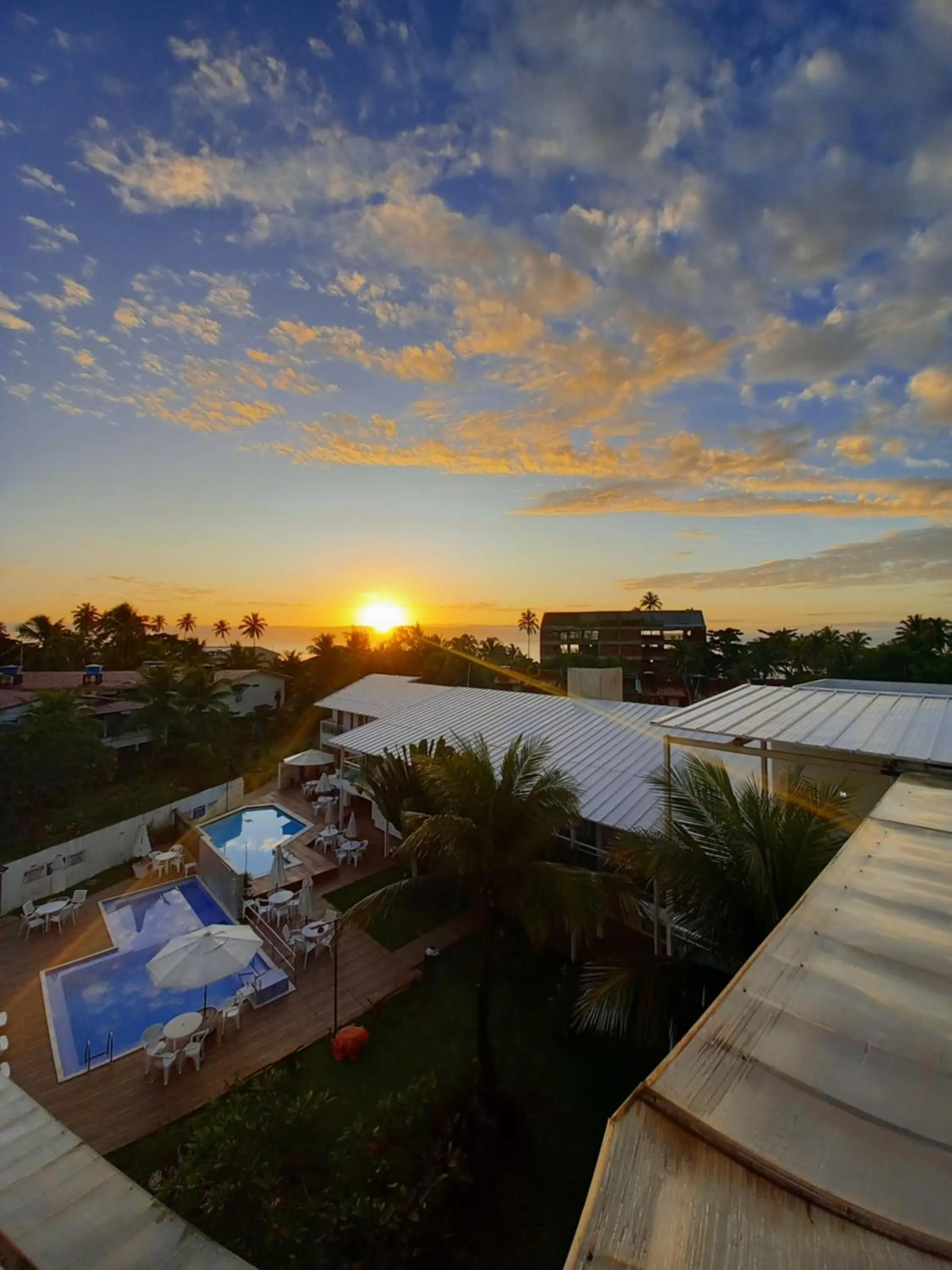 Sunset in Hotel Vivenda dos Corais