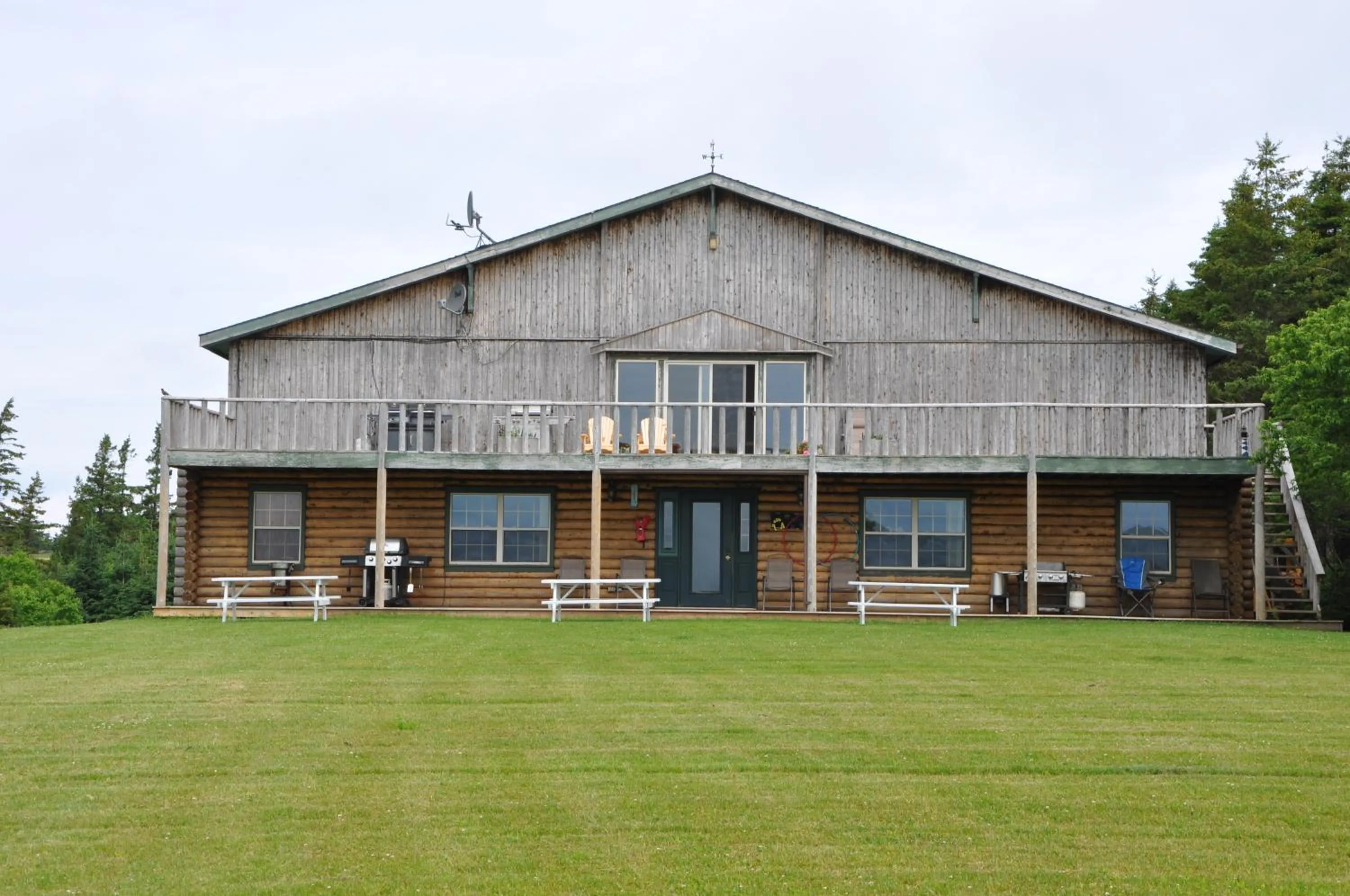 BBQ facilities in Powley's Wild Goose Lodge