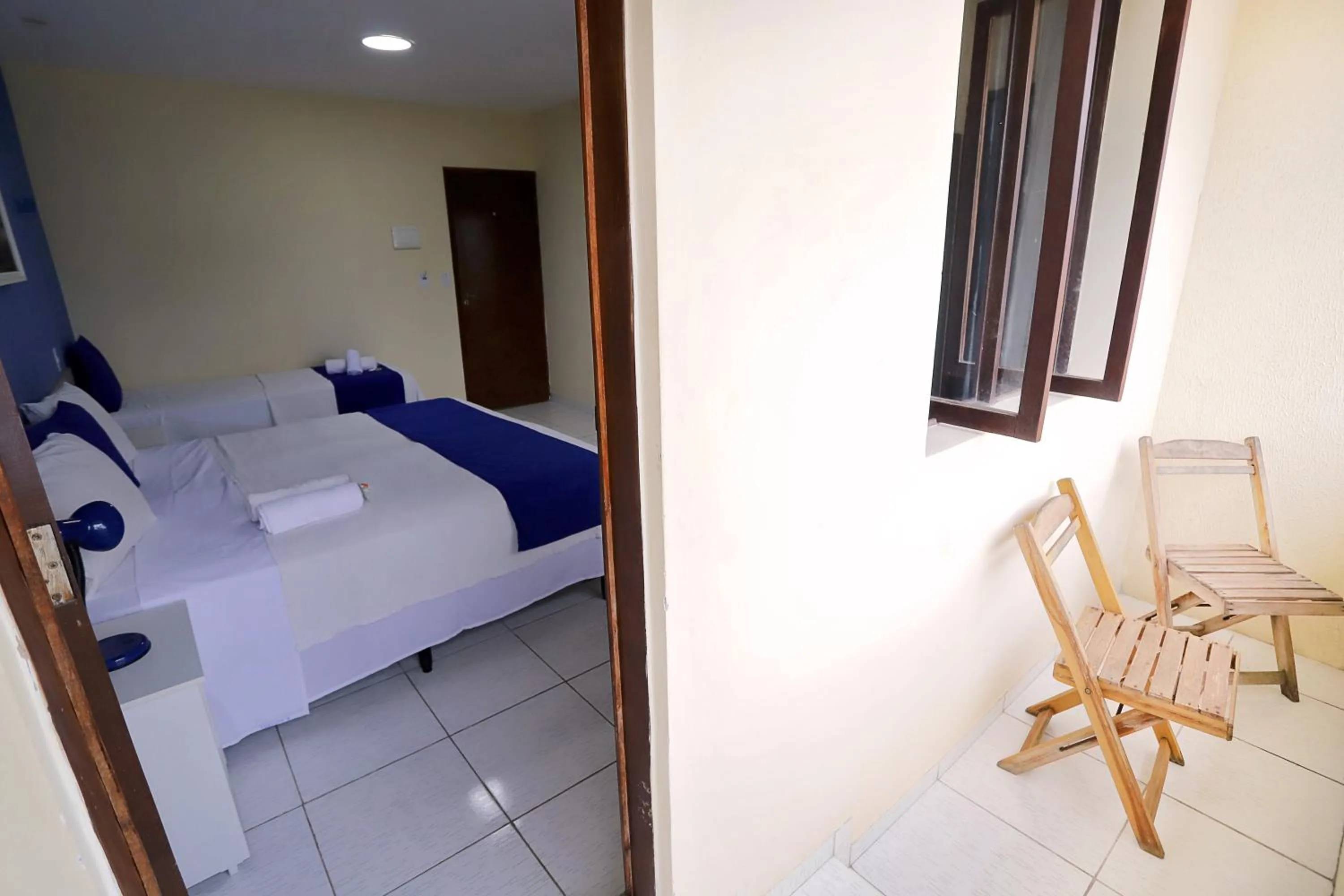 Bed in Pousada Costera