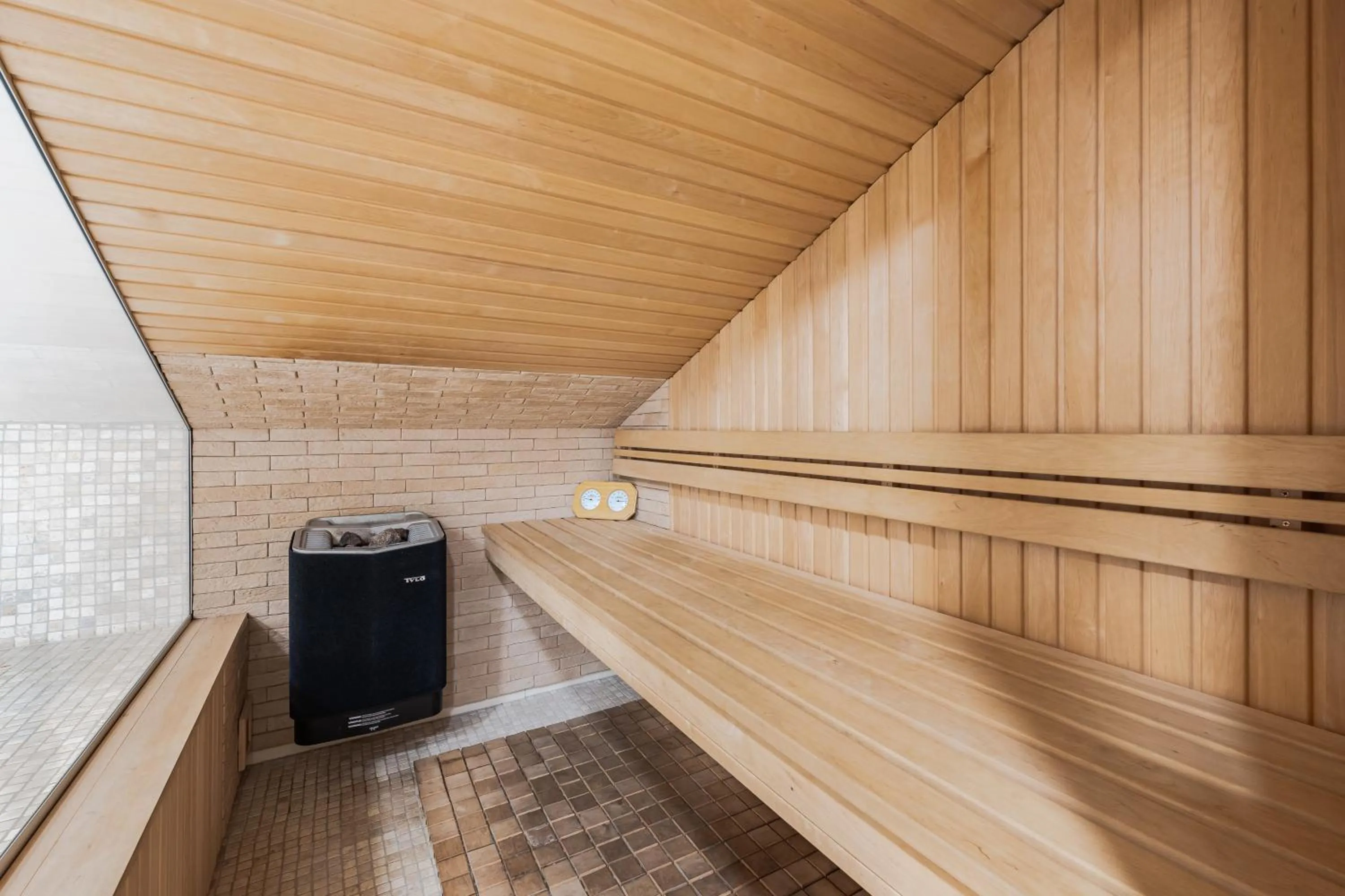 Sauna in Eurostars Metropole