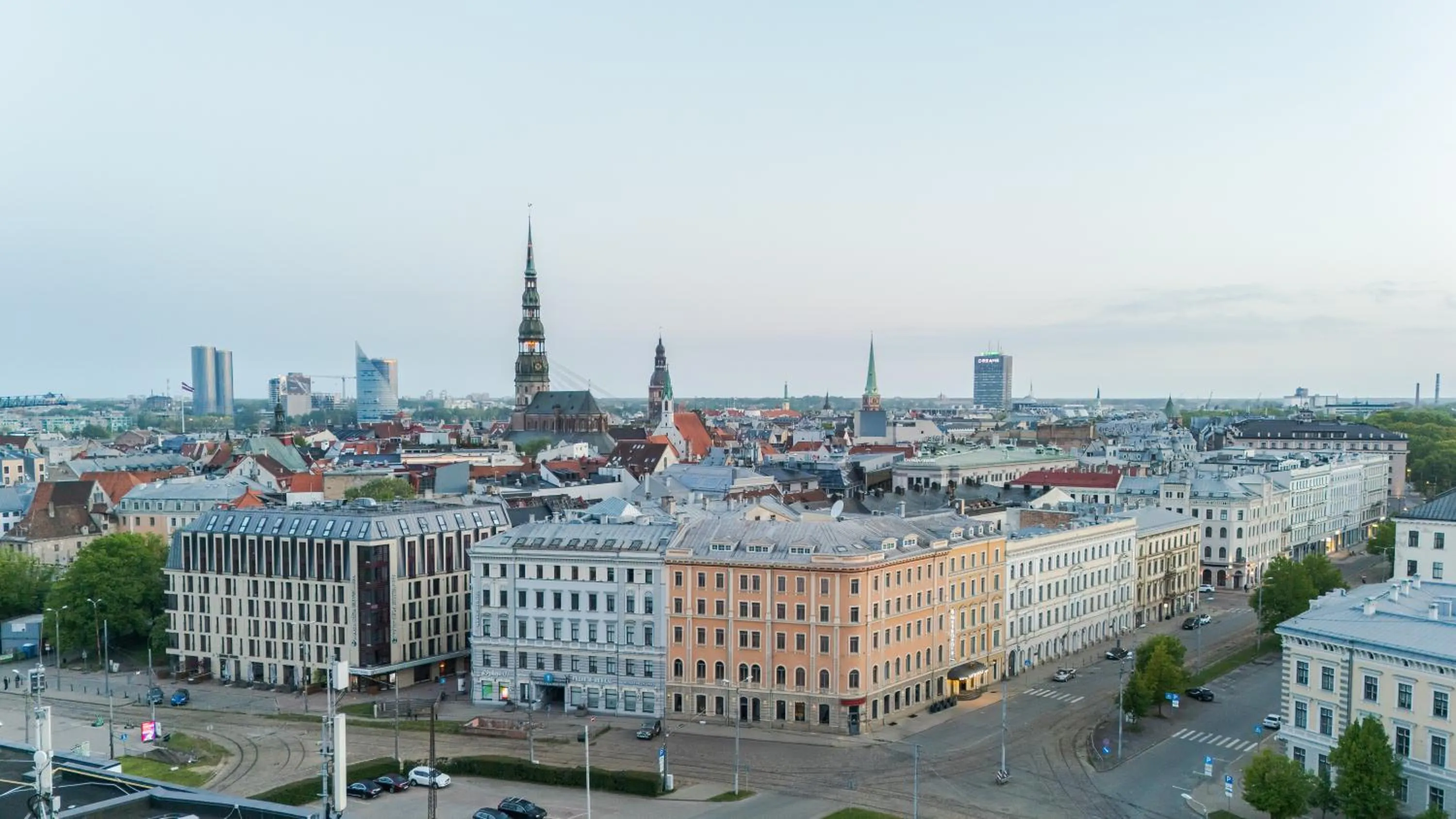 Bird's eye view in Eurostars Metropole