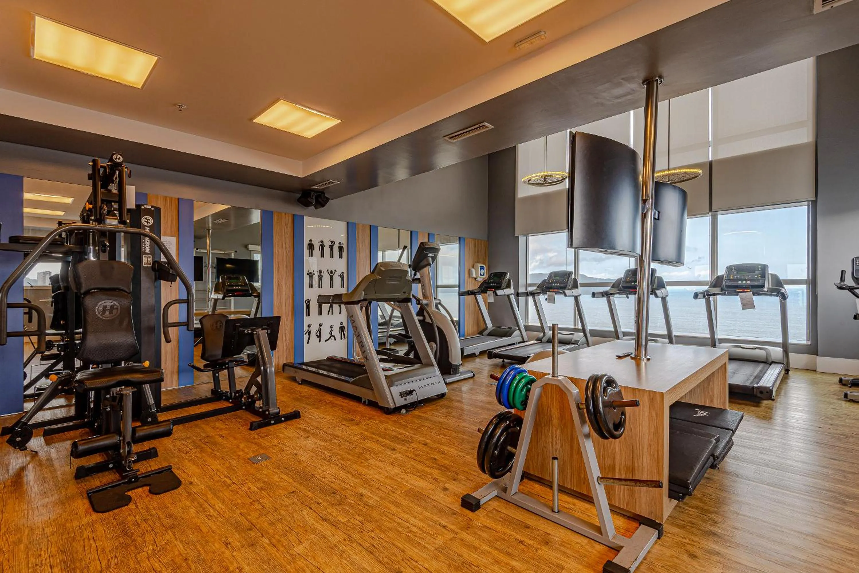 Fitness centre/facilities in Roomo Transamerica Santos Gonzaga