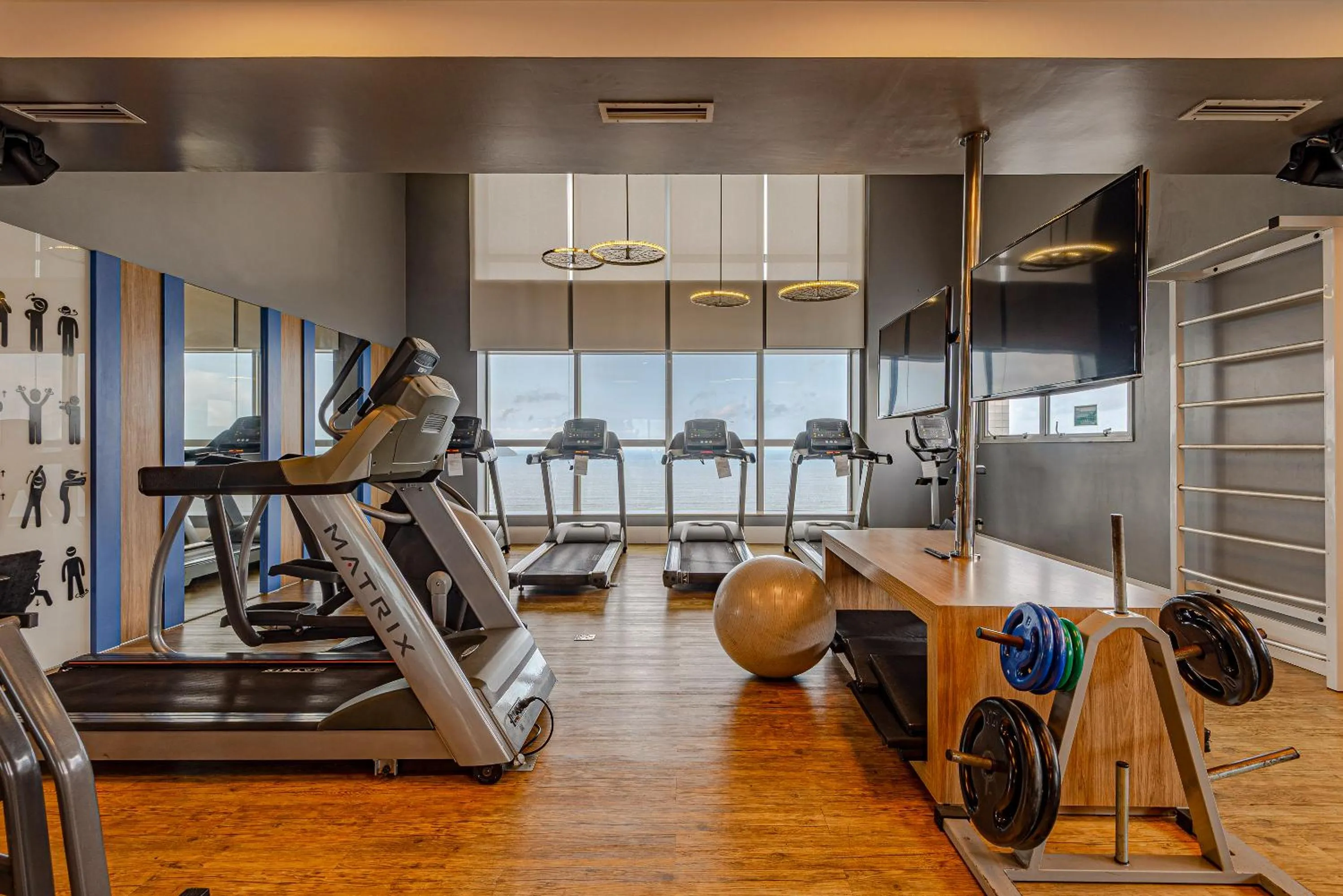 Fitness centre/facilities in Roomo Transamerica Santos Gonzaga