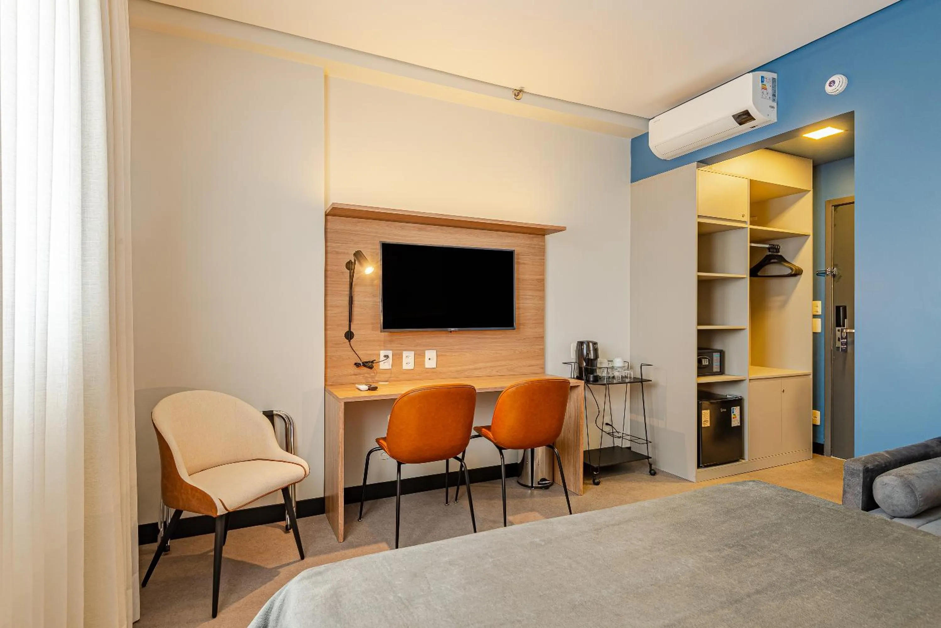 Bed in Roomo Transamerica Santos Gonzaga