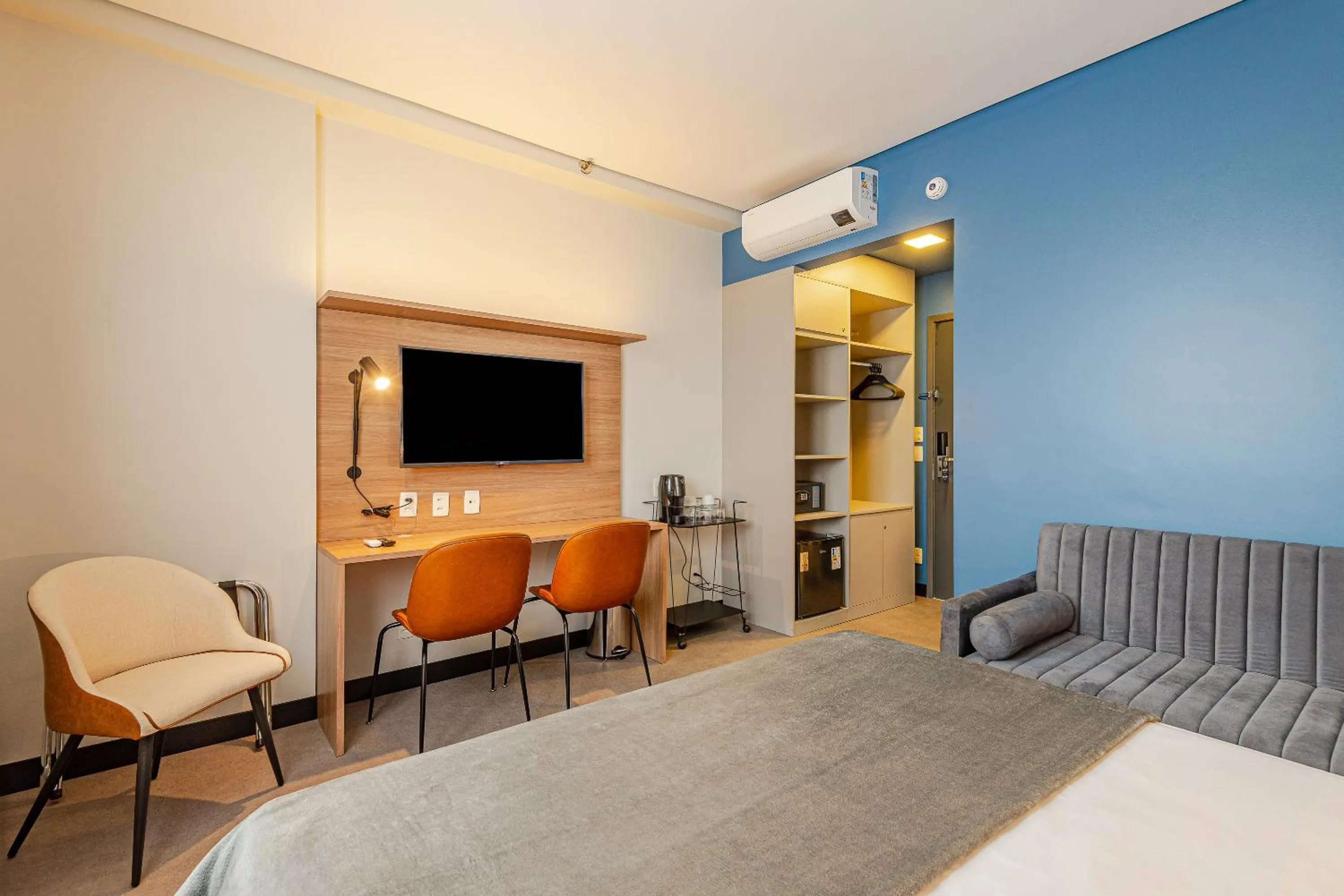 Bed in Roomo Transamerica Santos Gonzaga