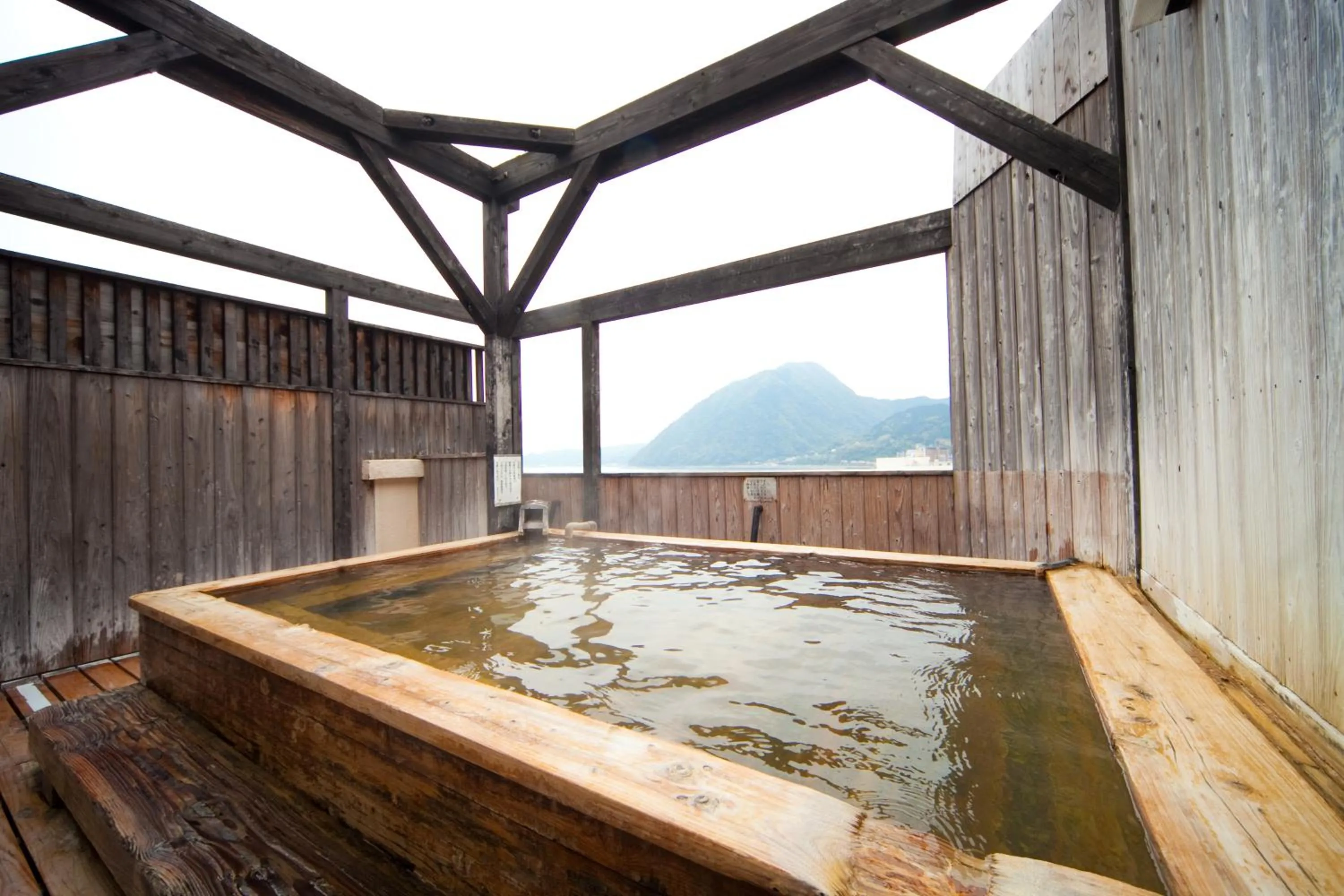 Hot Spring Bath in Hotel Aile