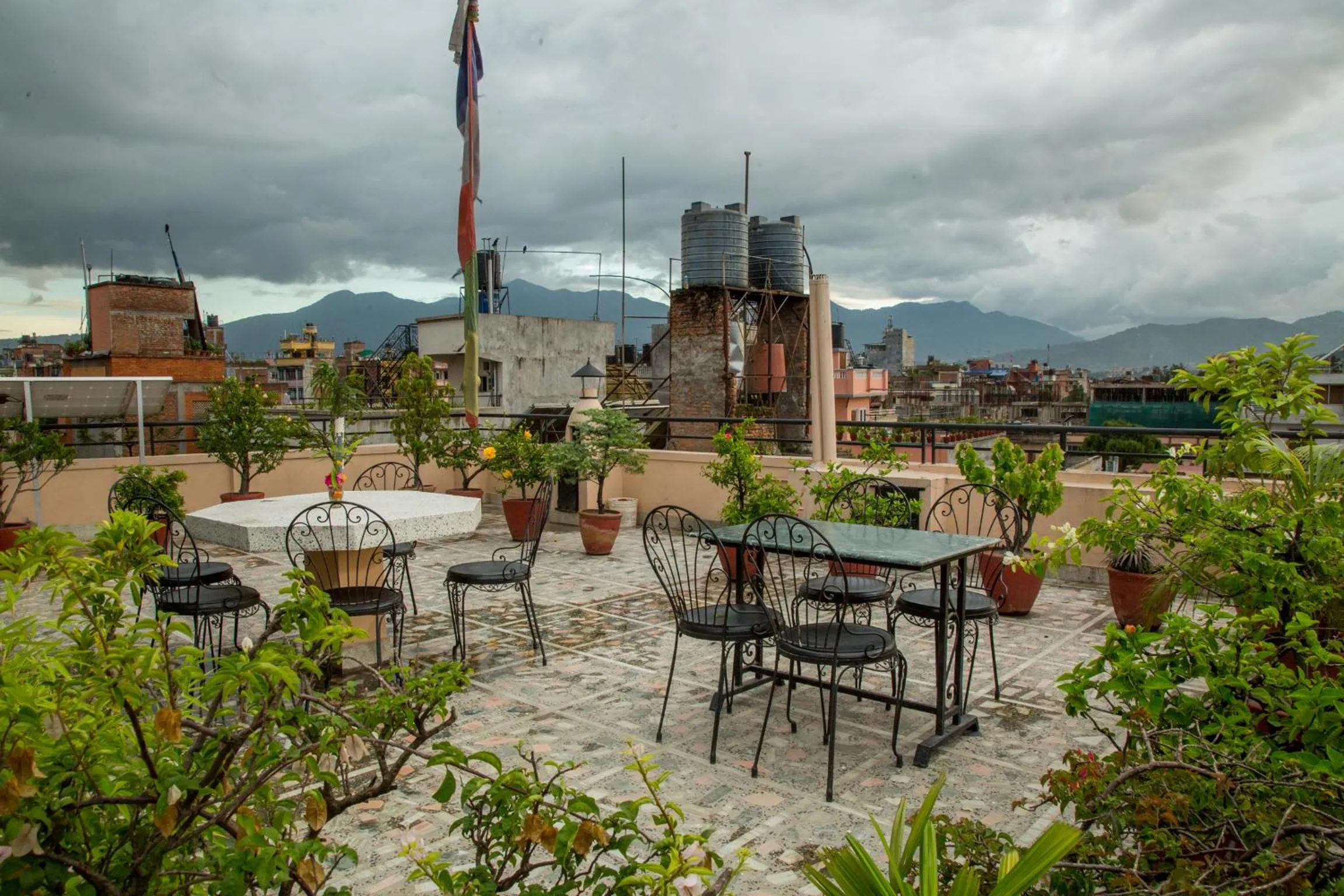 Garden in Hotel Namtso