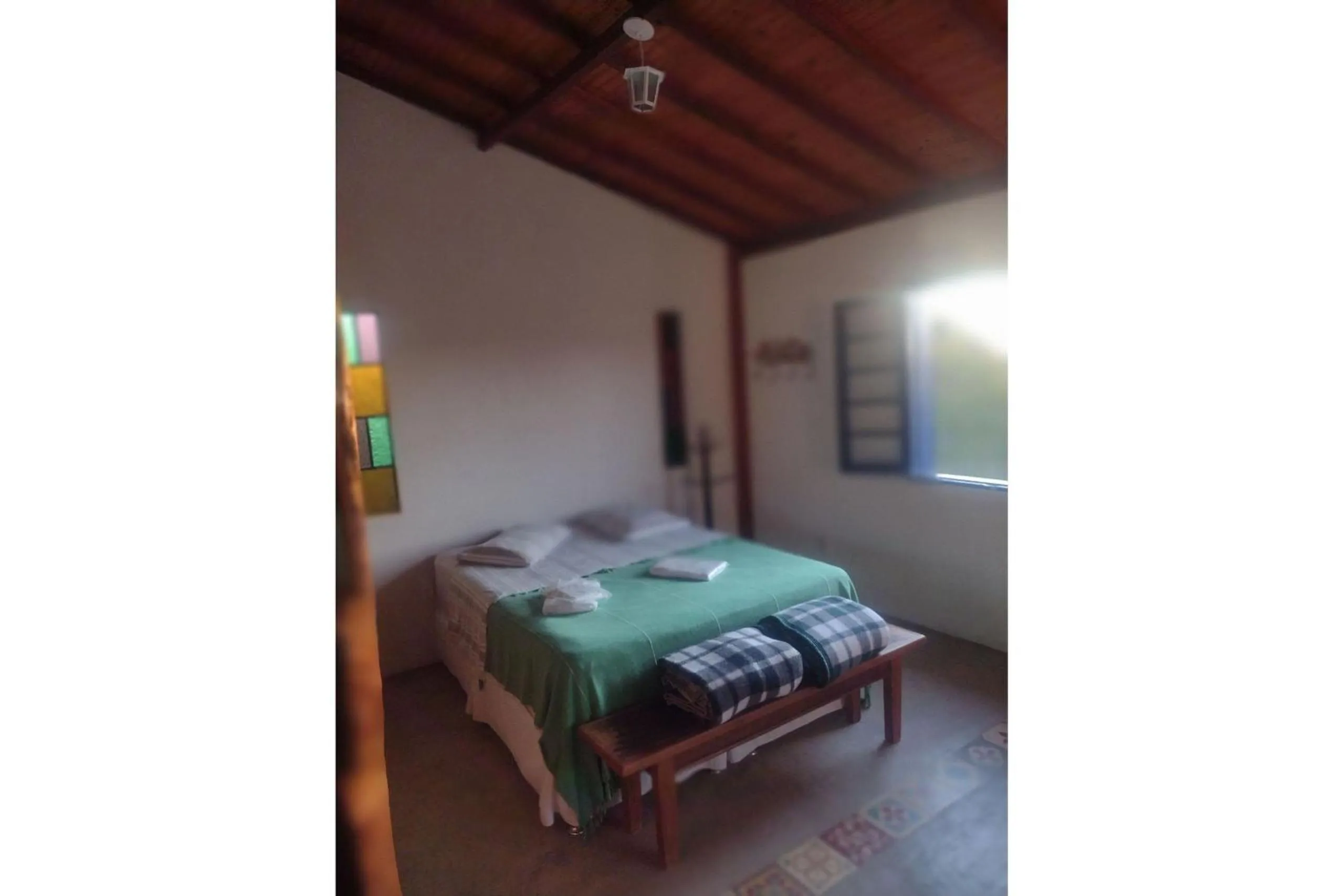 Bedroom, Bed in Pousada Chalé Terra Viva