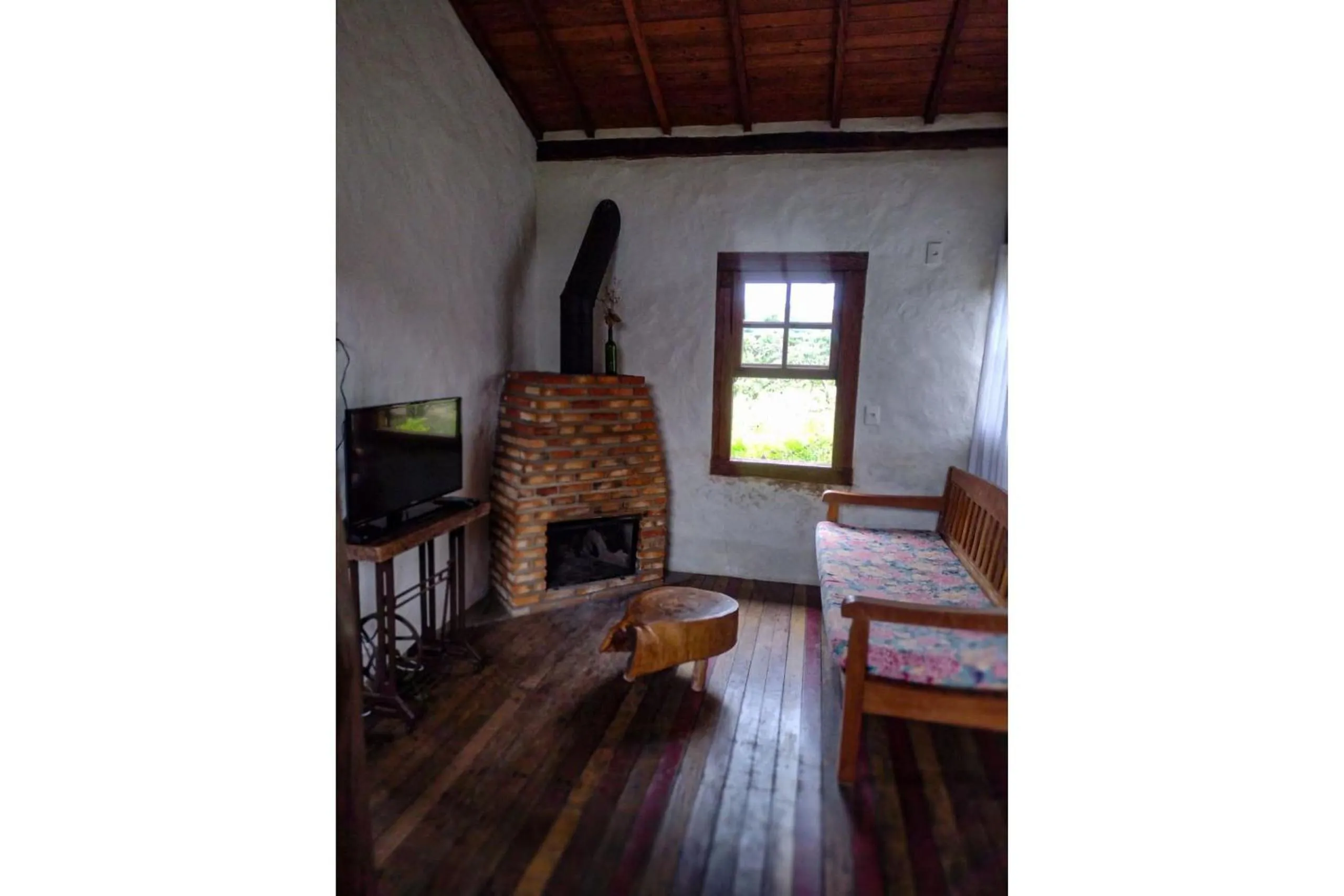 Living room in Pousada Chalé Terra Viva