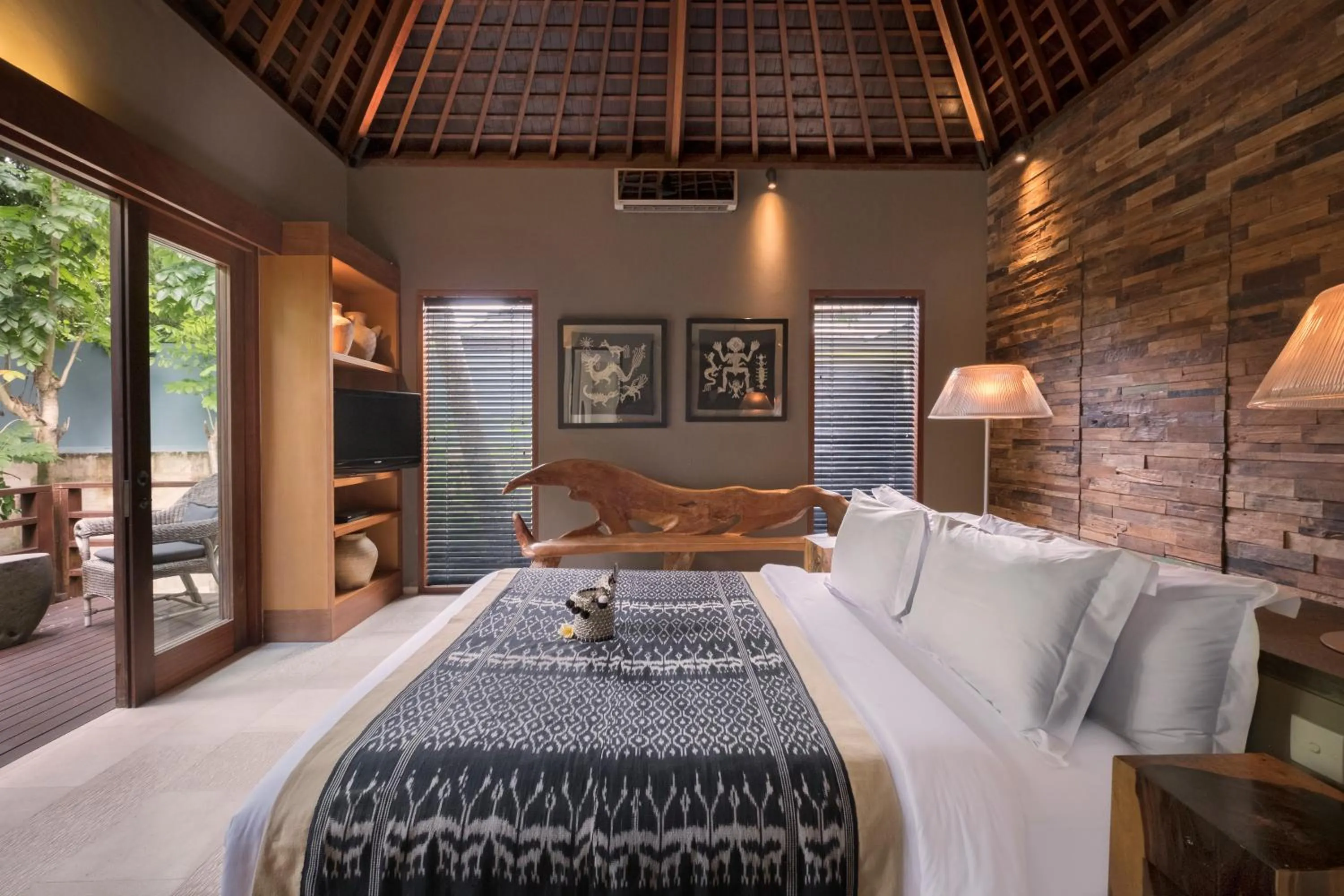 Bedroom, Bed in The Purist Villas & Spa Ubud