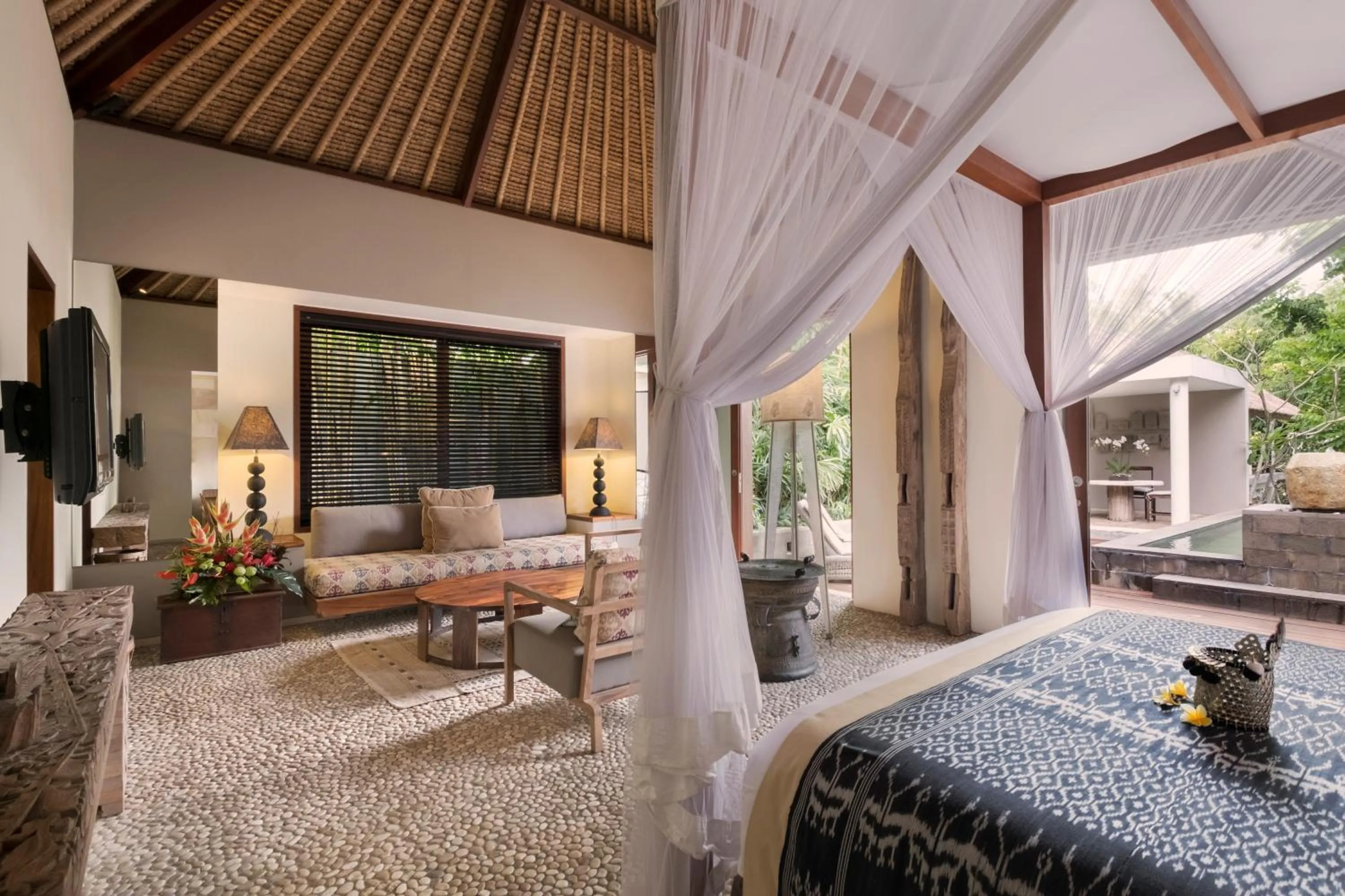 Bedroom, Bed in The Purist Villas & Spa Ubud