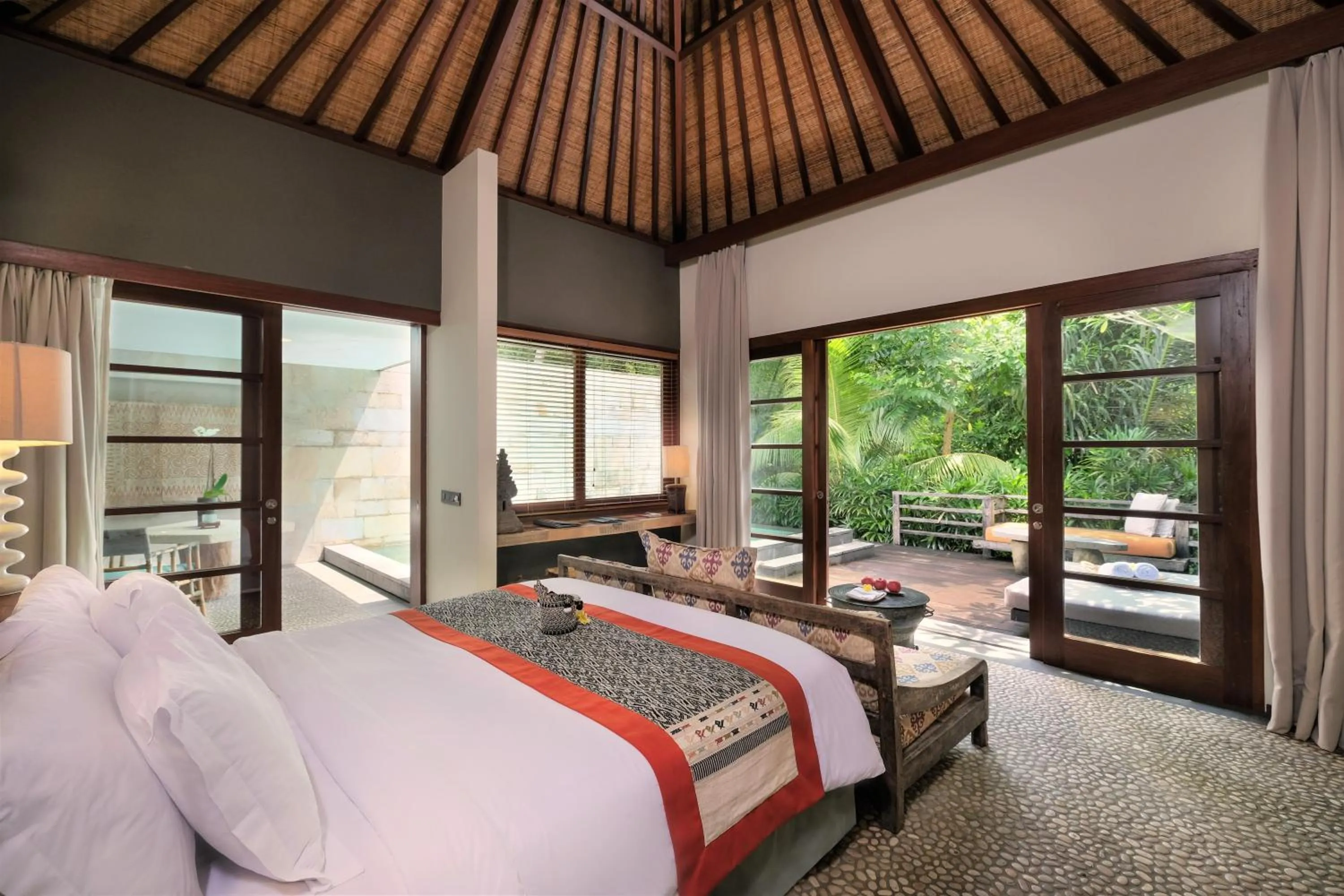 Bedroom, Bed in The Purist Villas & Spa Ubud
