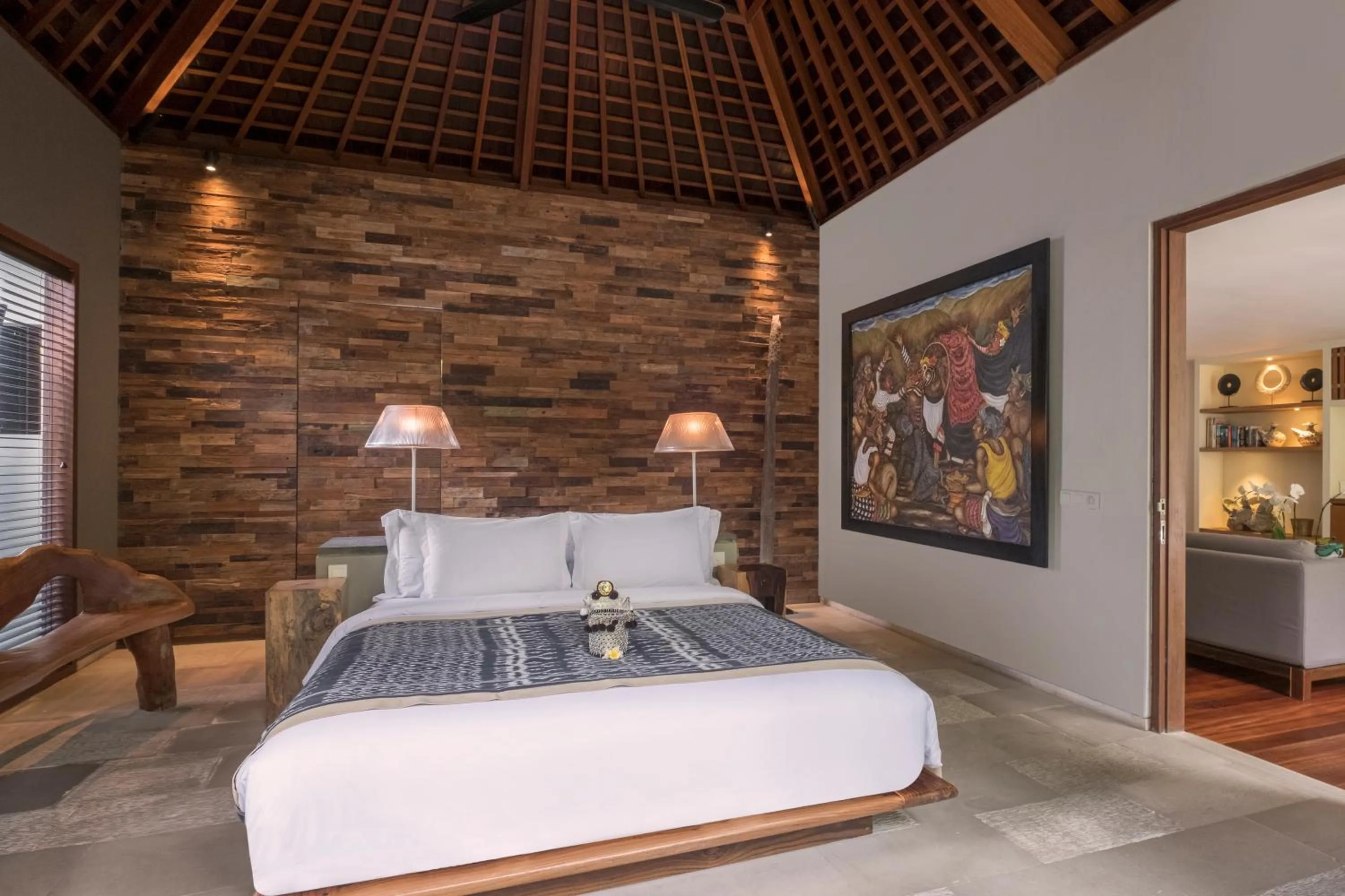 Bedroom, Bed in The Purist Villas & Spa Ubud
