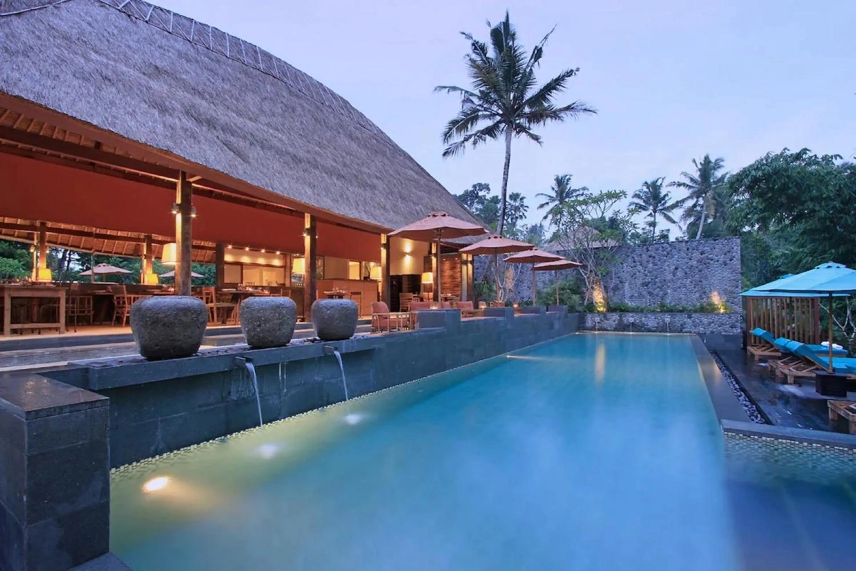 Swimming pool in The Purist Villas & Spa Ubud