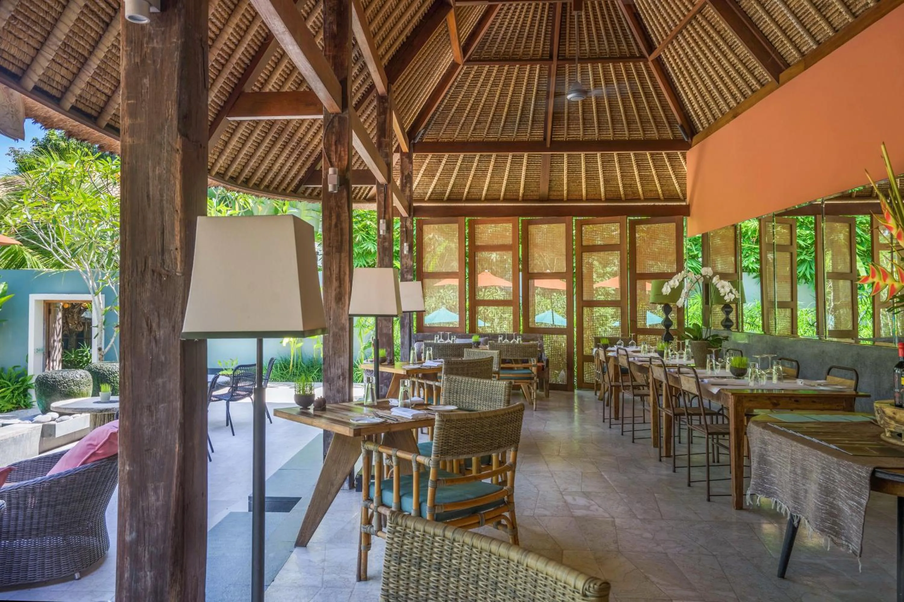 Restaurant/places to eat in The Purist Villas & Spa Ubud