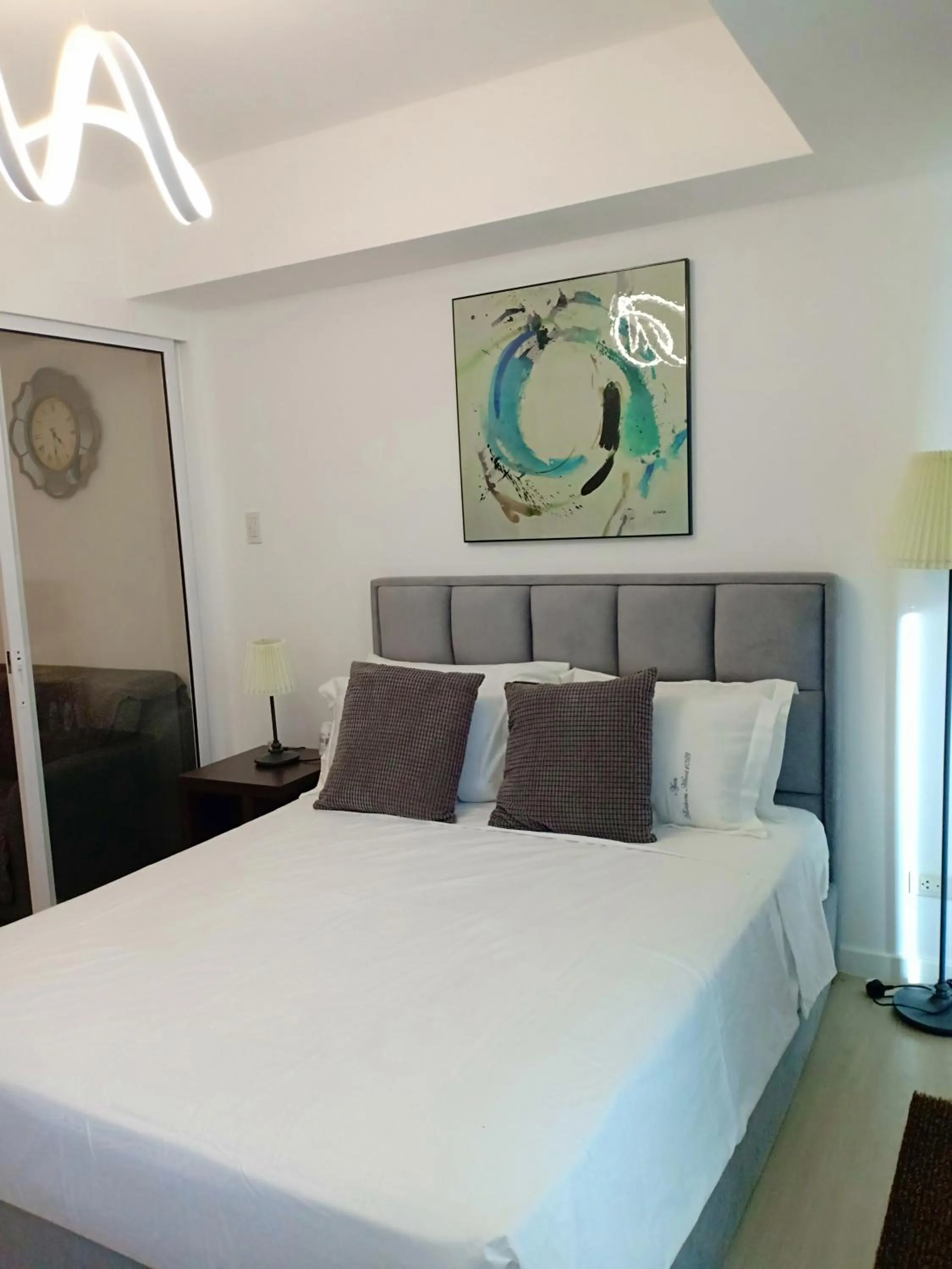 Bed in Azure Residences by Van Florendo