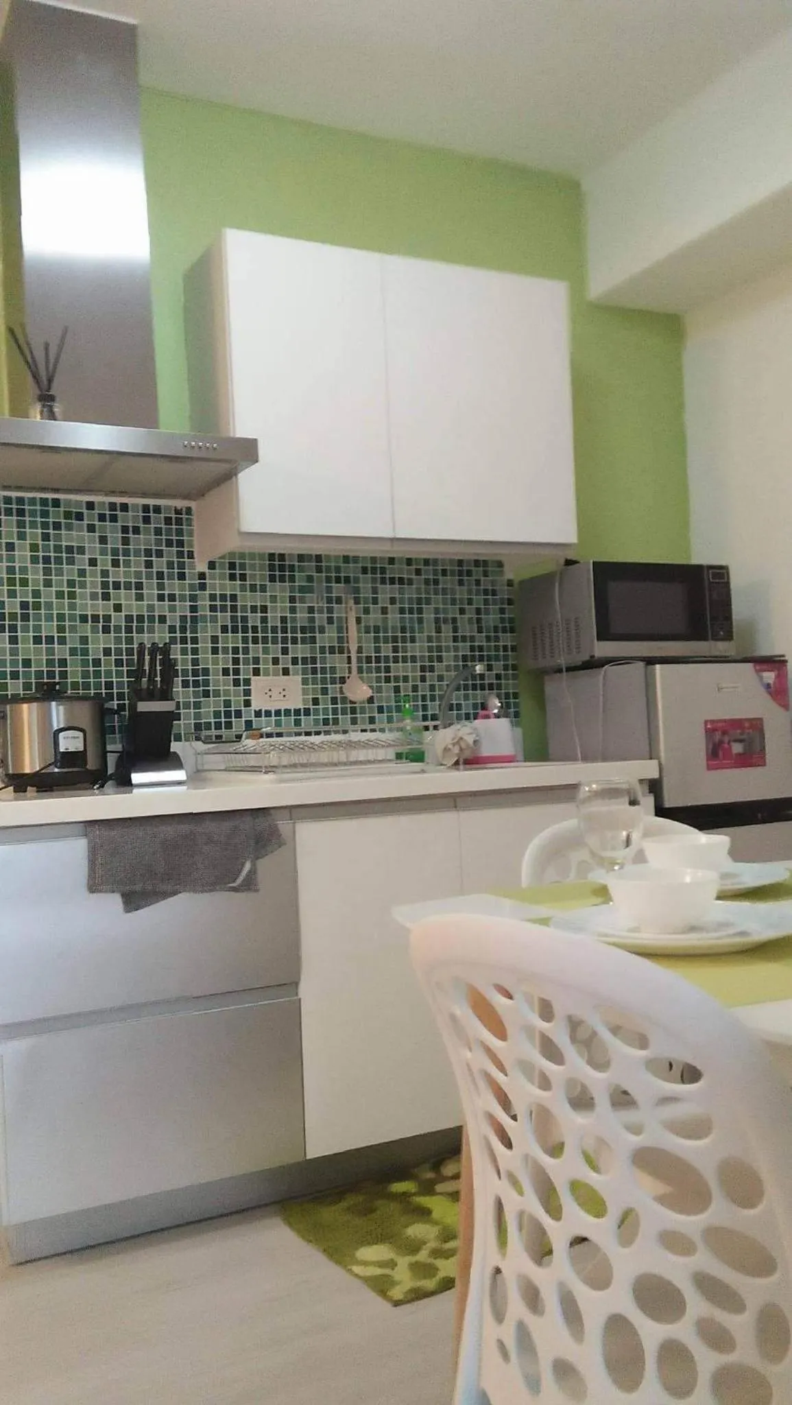 Kitchen or kitchenette in Azure Residences by Van Florendo