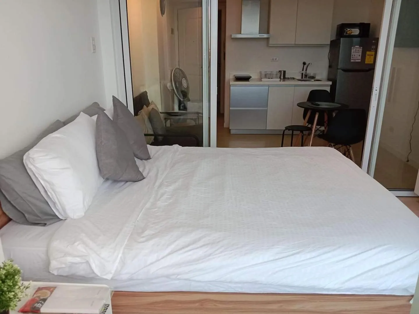 Bed in Azure Residences by Van Florendo