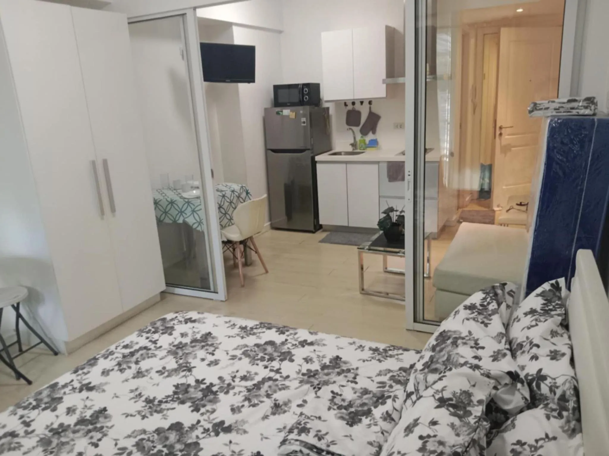 Bed in Azure Residences by Van Florendo