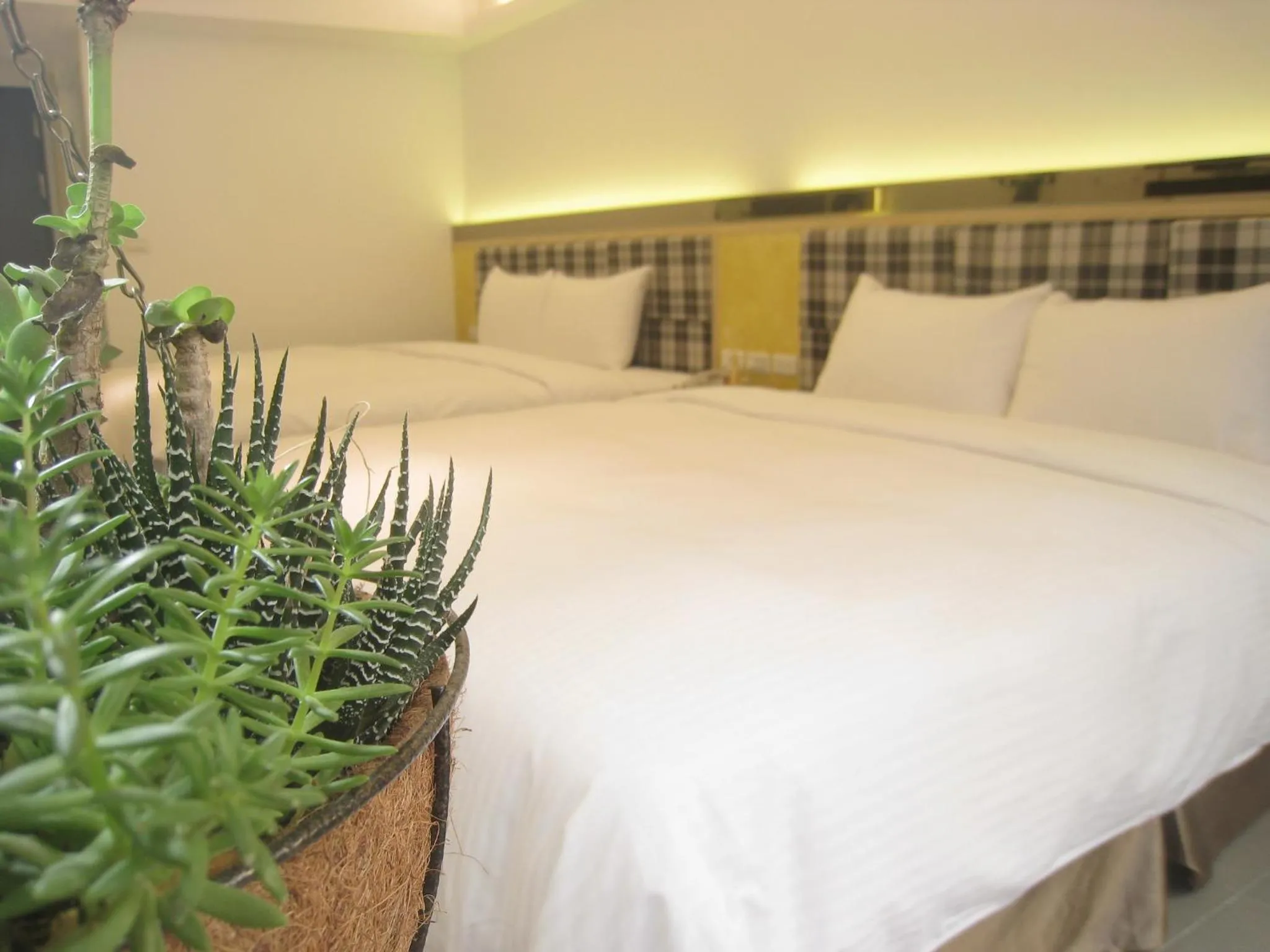 Bed in Formosa Boulerard Garden Hotel