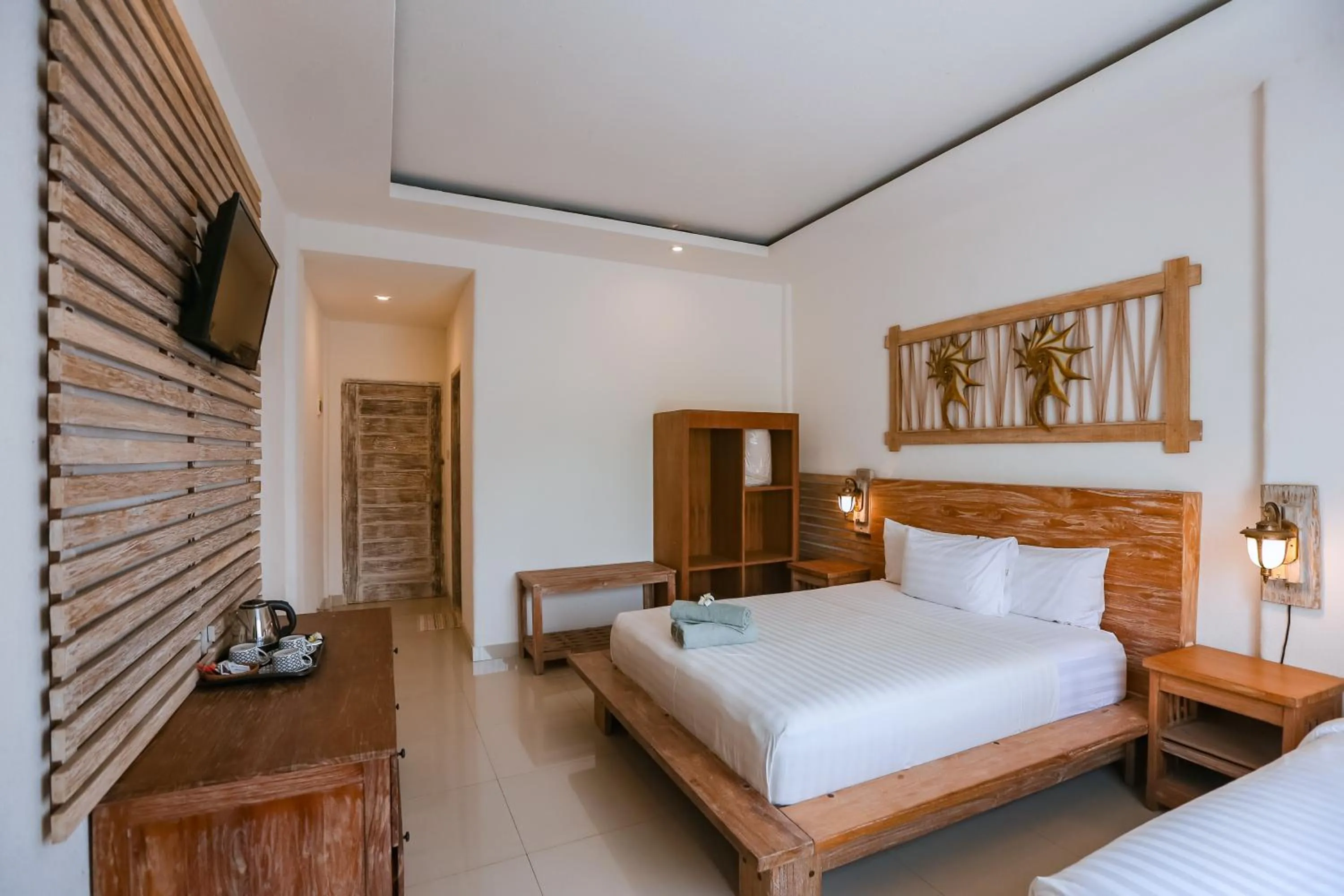 Bed in The 5 Brothers Hotel