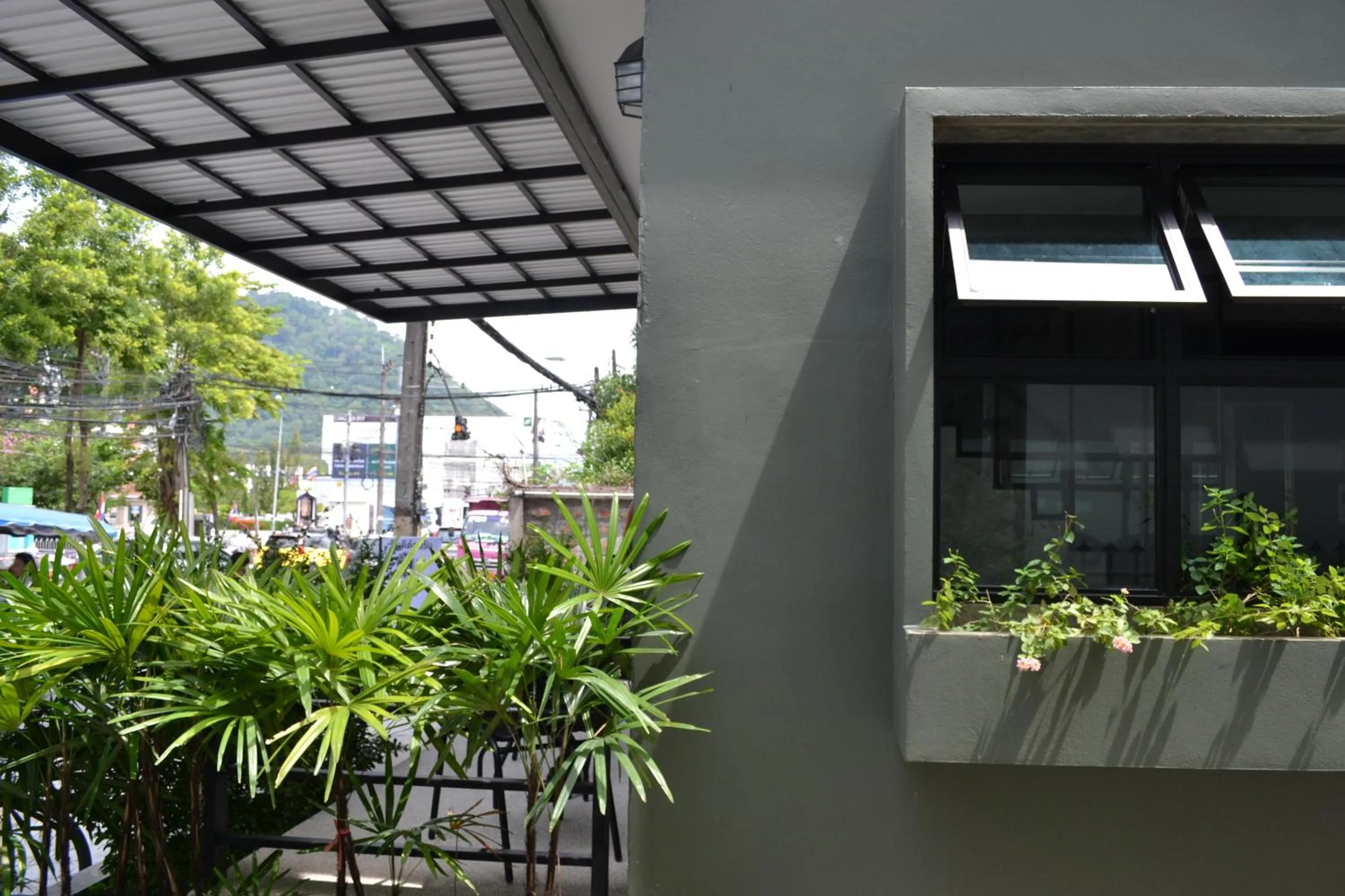 Property building in Ritsurin Boutique Hotel - โรงแรมริทสุริน บูติค