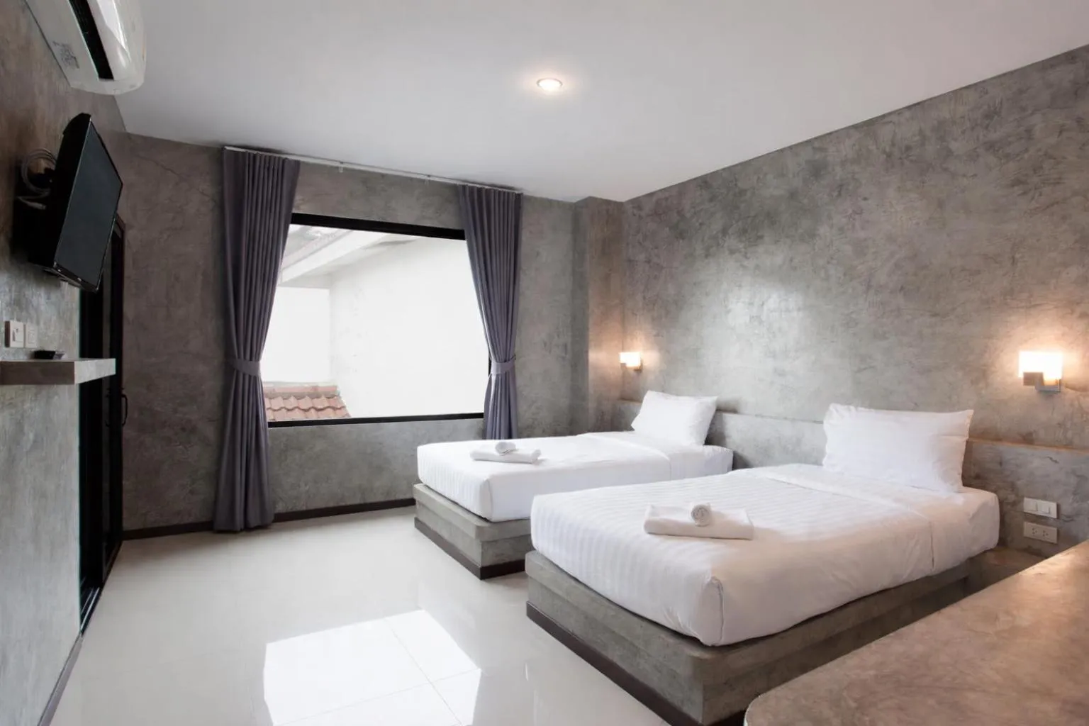 Bedroom, Bed in Ritsurin Boutique Hotel - โรงแรมริทสุริน บูติค