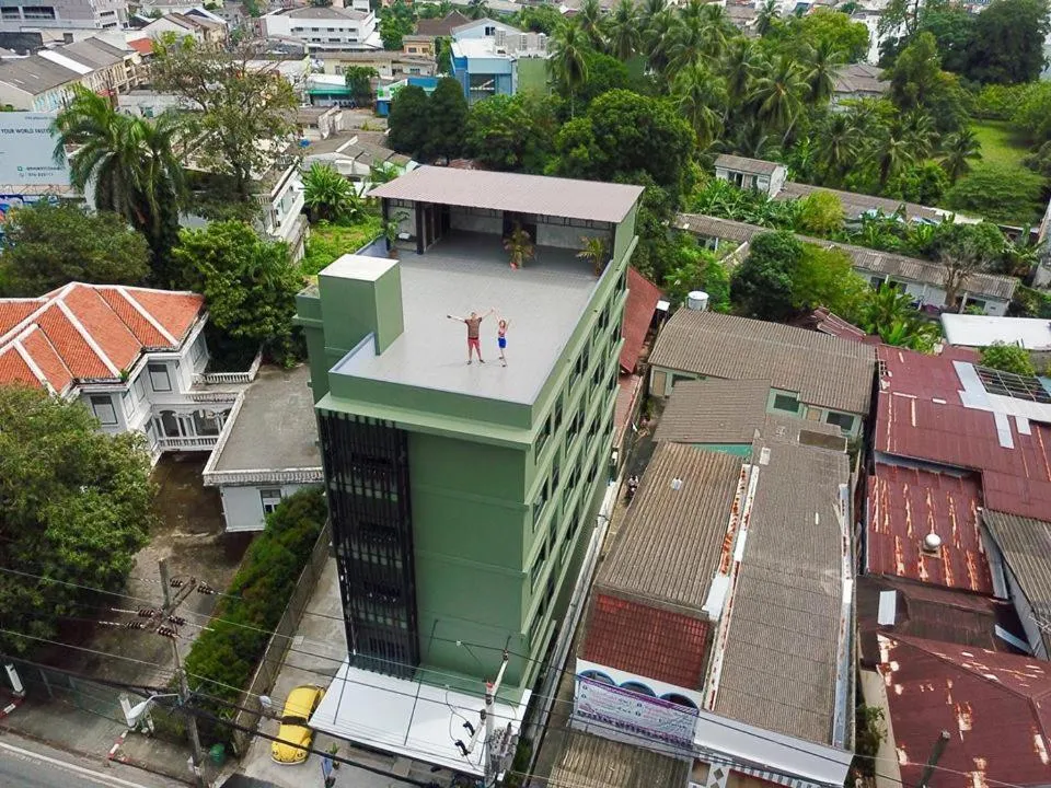 Property building in Ritsurin Boutique Hotel - โรงแรมริทสุริน บูติค