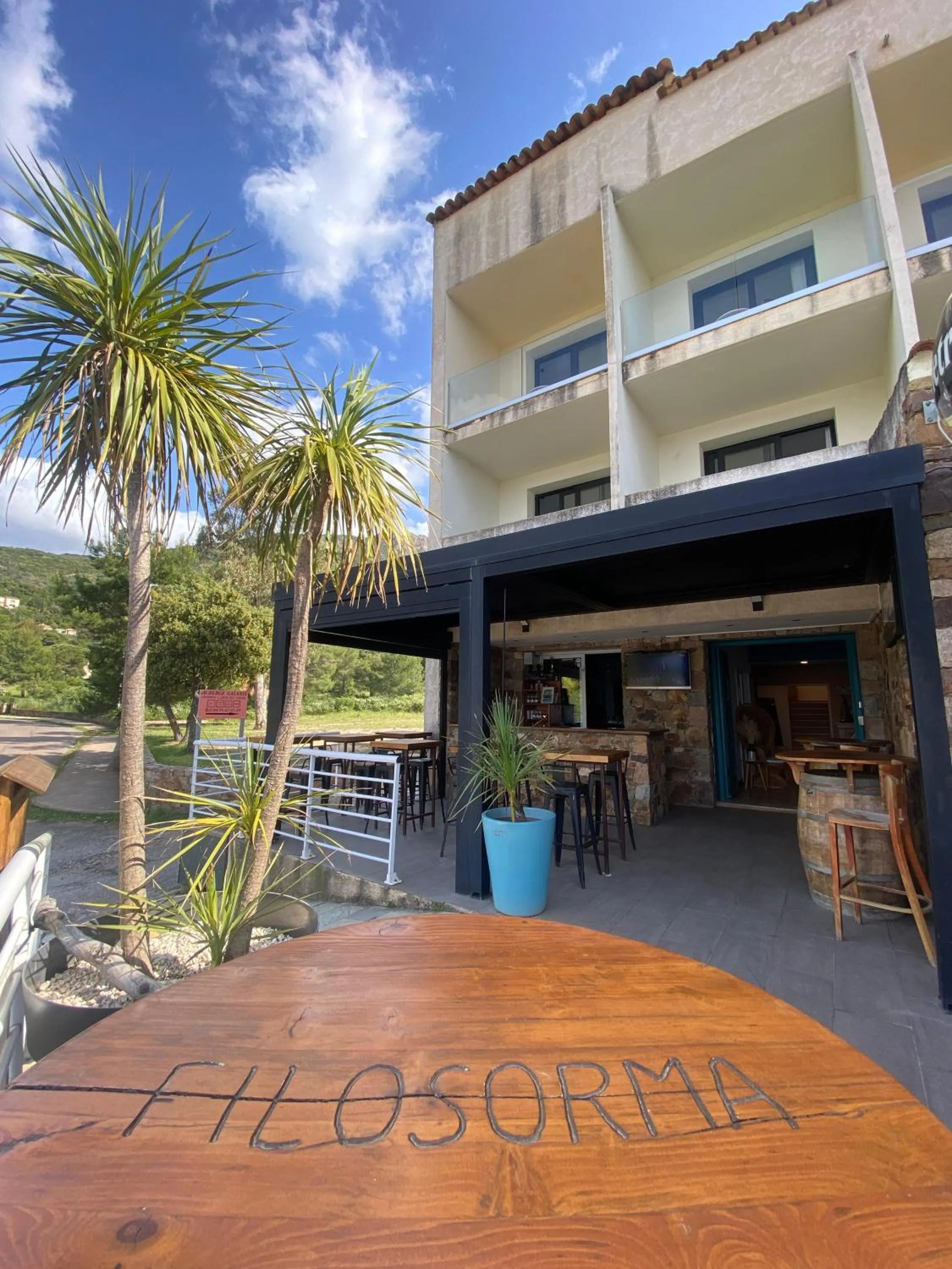 Property building in Hotel Restaurant Le Filosorma