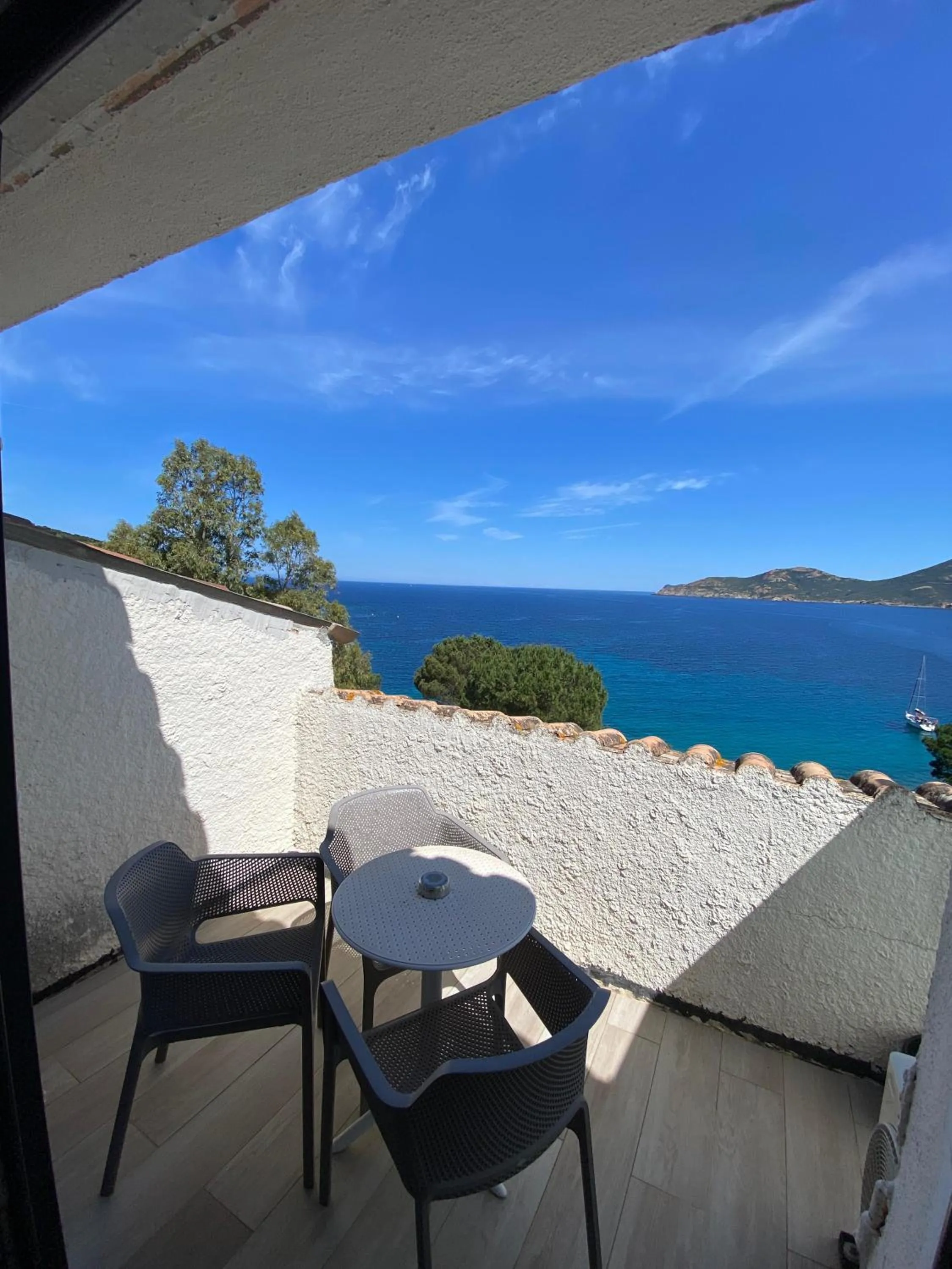 Balcony/Terrace in Hotel Restaurant Le Filosorma