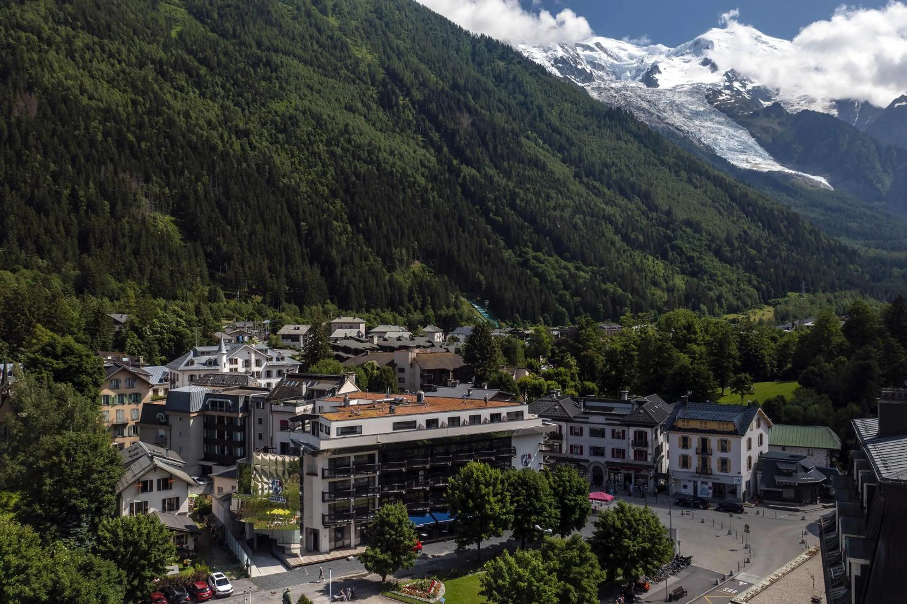 Bird's eye view in Pointe Isabelle
