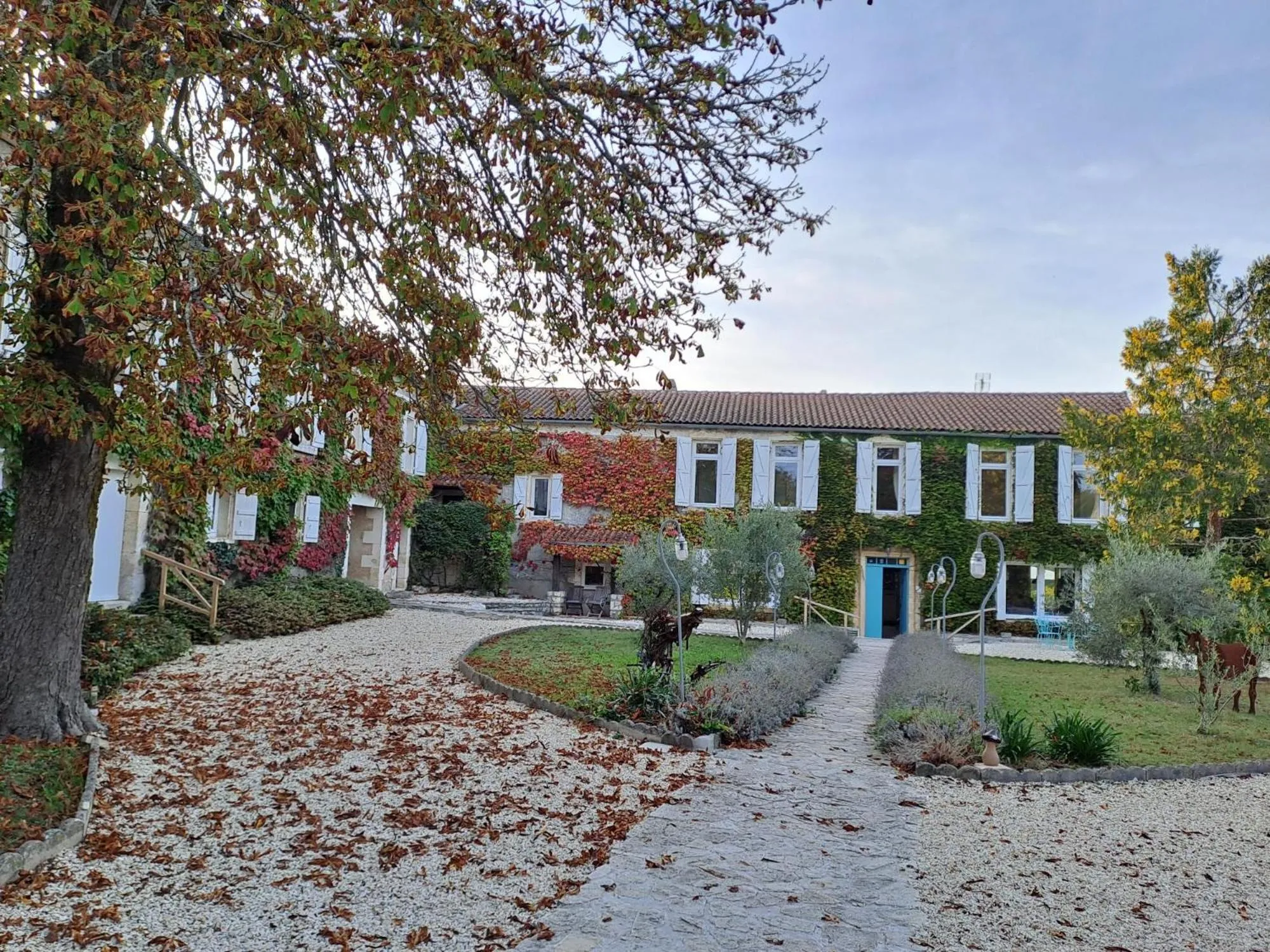 Property building in Logis Hotels Domaine du Châtelard