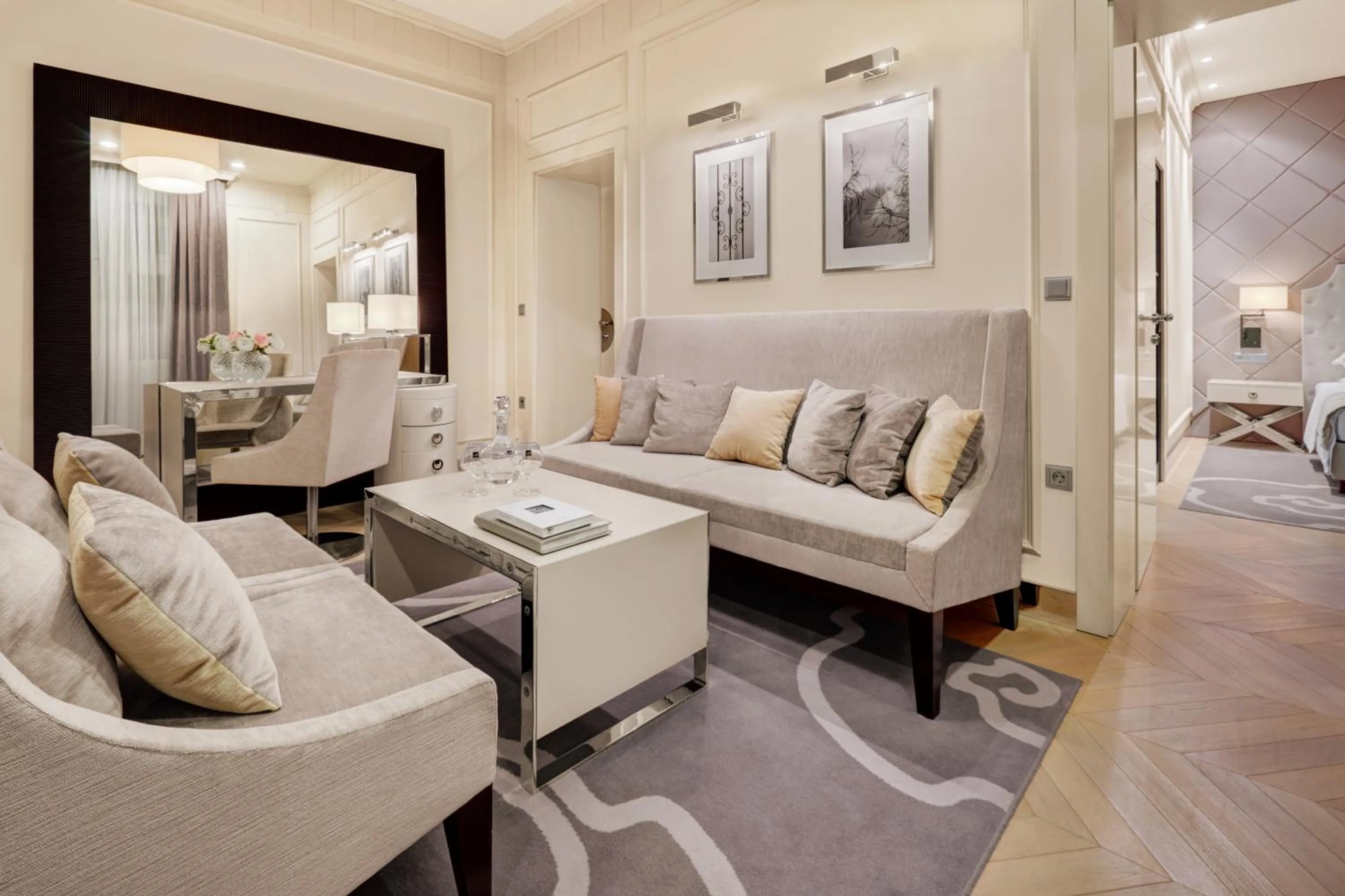 Living room in Hotel Aleksander Medical & SPA