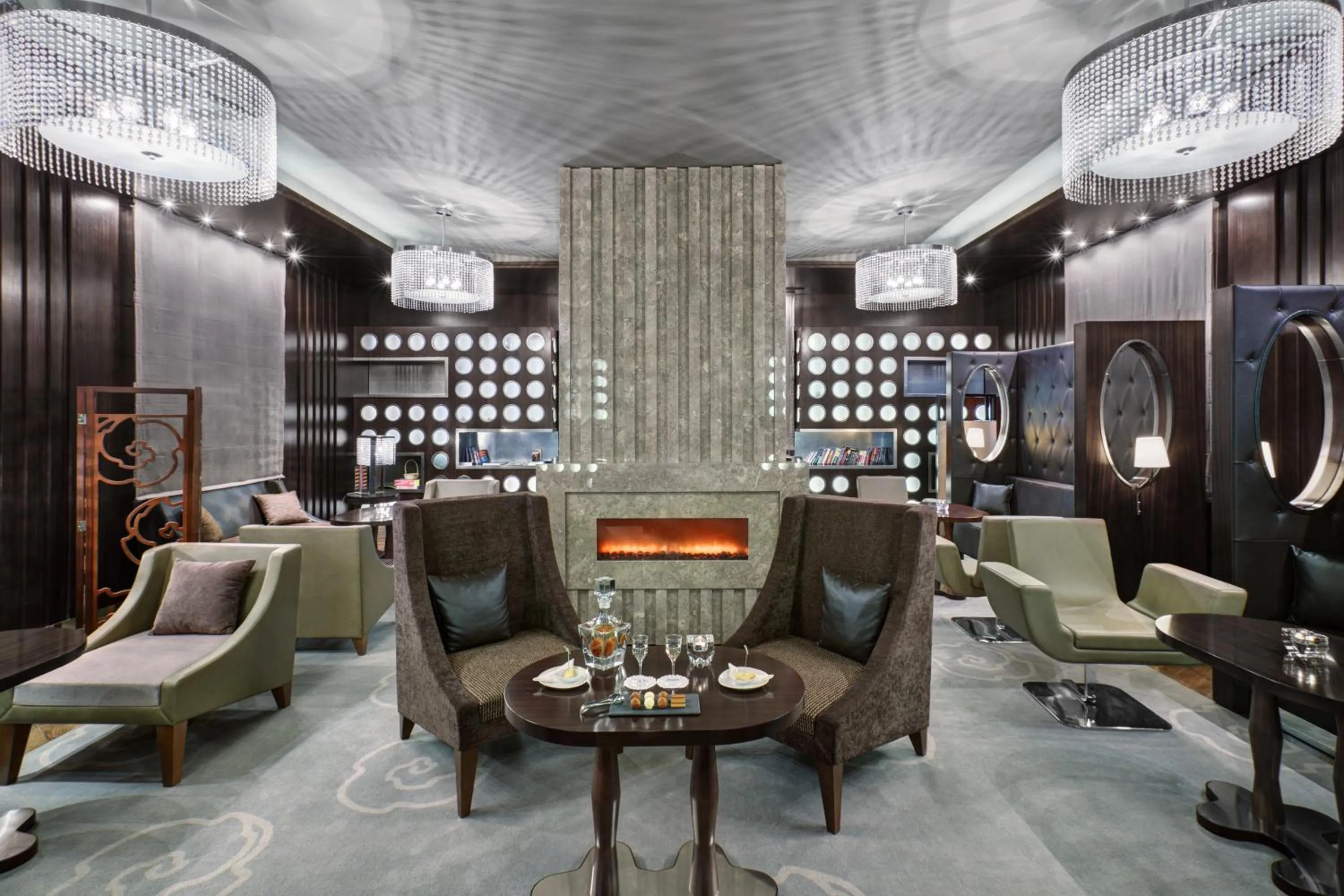 Communal lounge/ TV room in Hotel Aleksander Medical & SPA