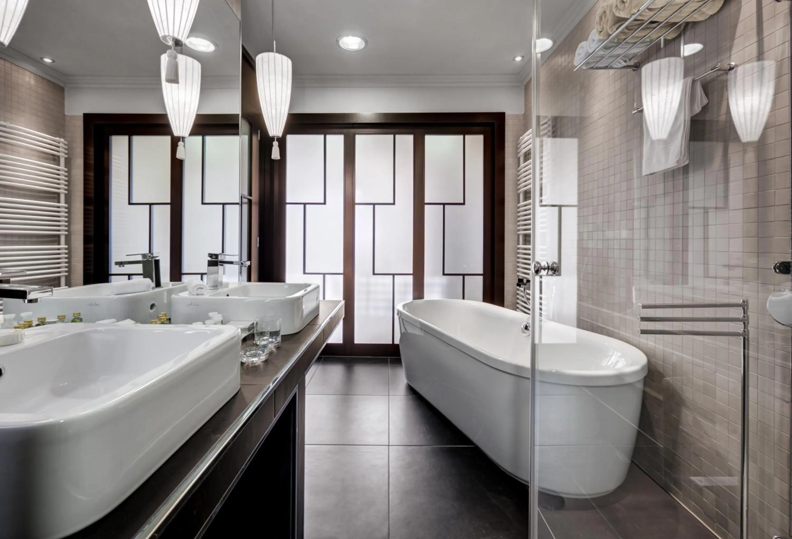 Shower in Hotel Aleksander Medical & SPA